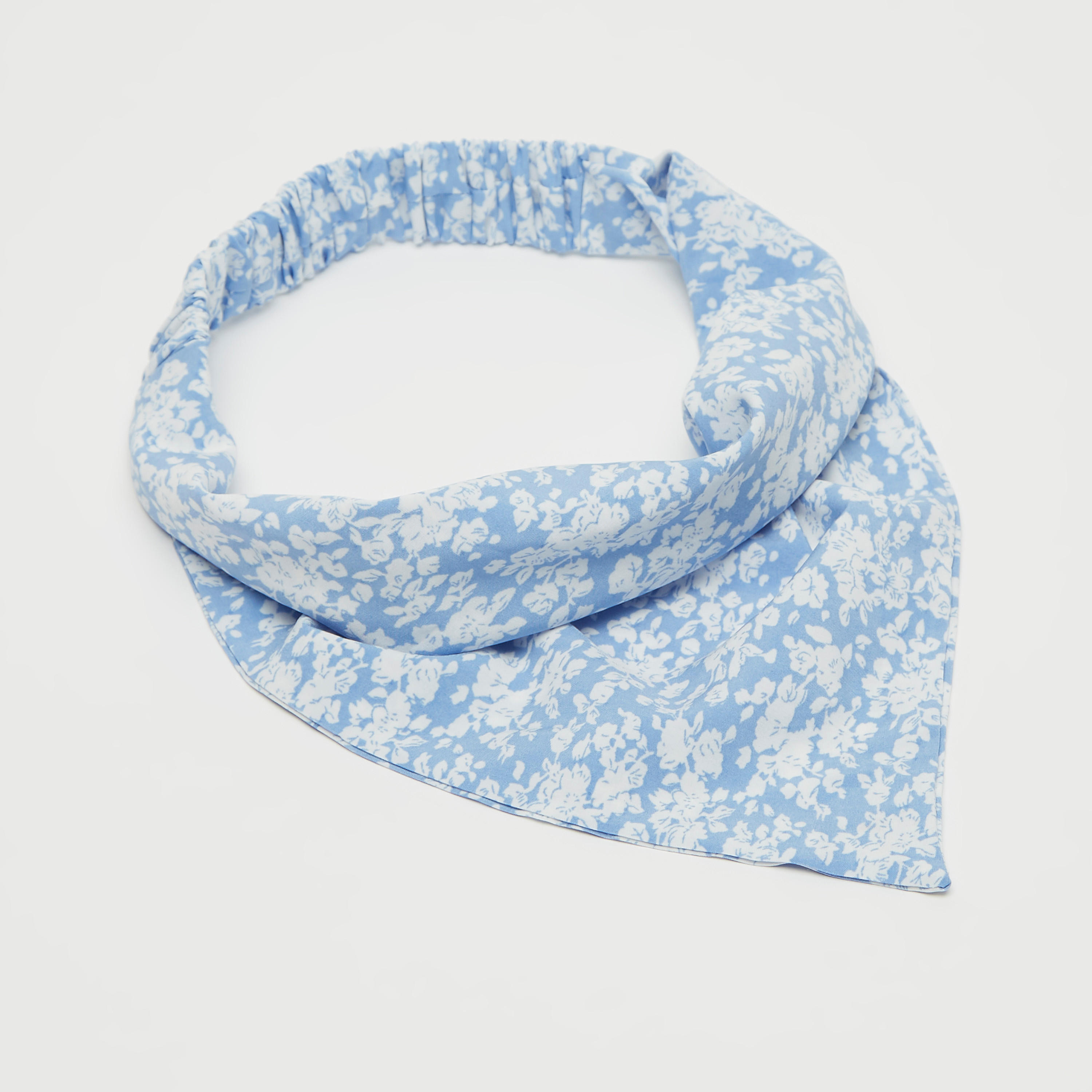 Floral Print Elasticated Hairband-women-hairaccessories-image-1