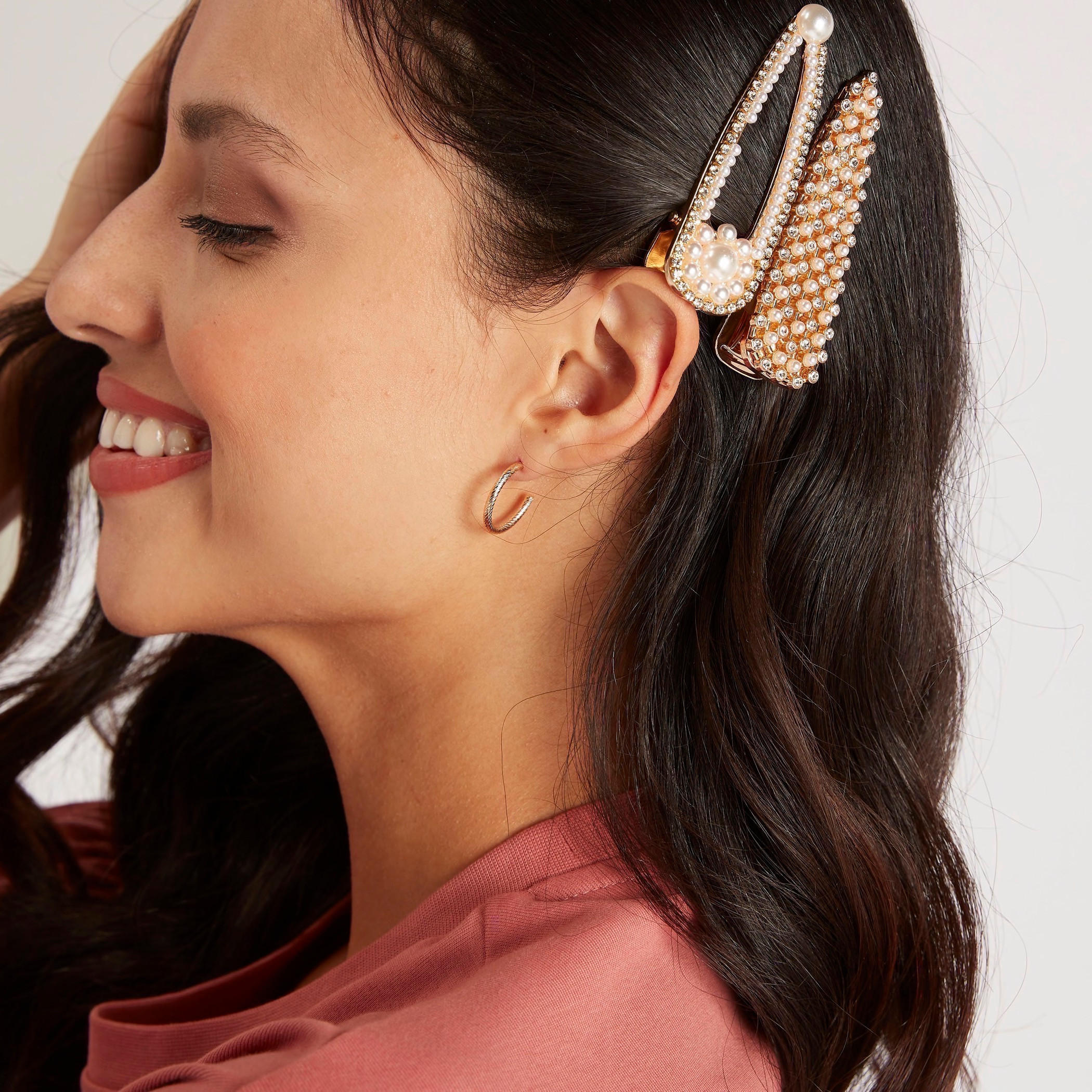 مشبك شعر مزيّن - طقم من قطعتين-women-hairaccessories-image-2