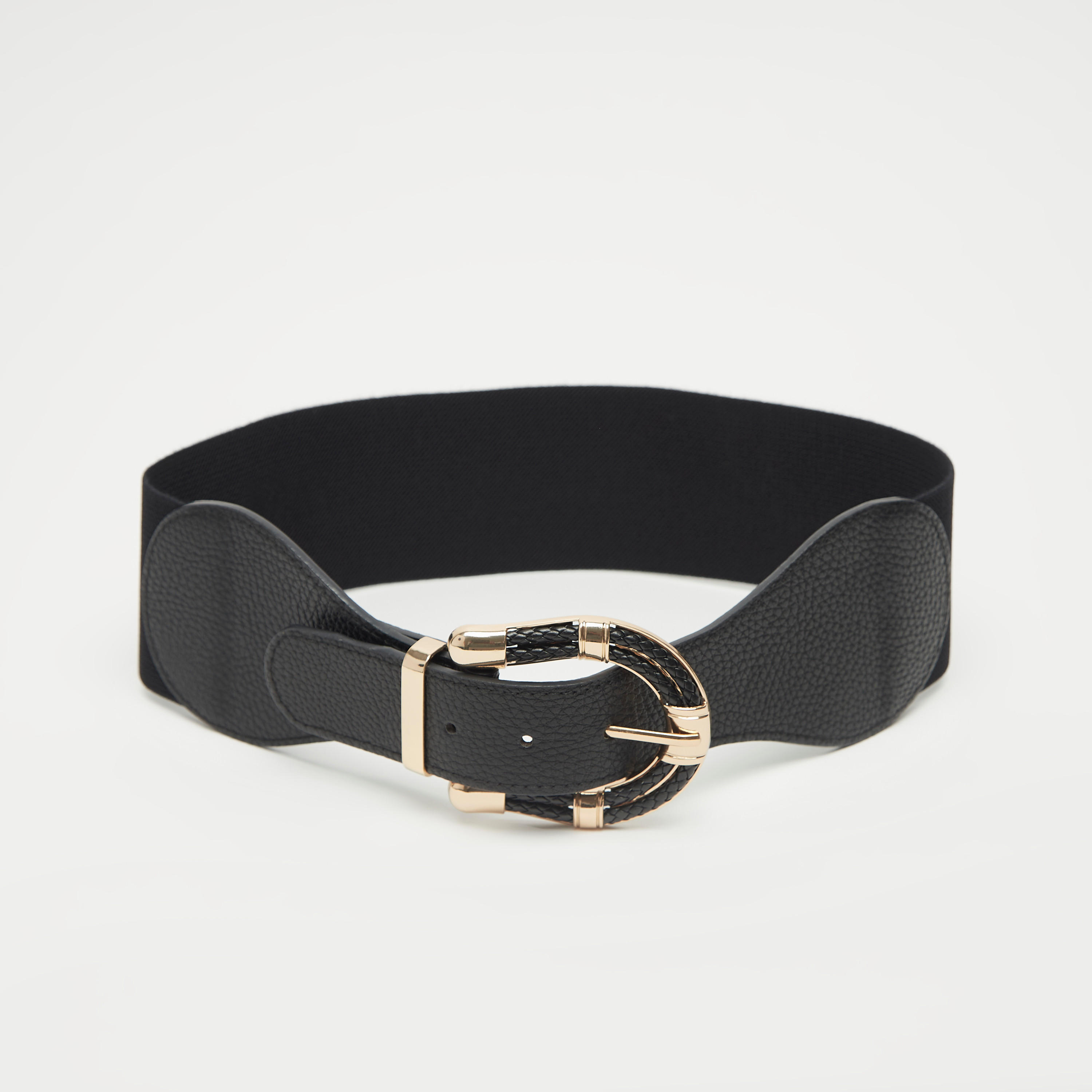 حزام خصر سادة مزيّن بإزيم بدبوس إغلاق-women-clothingaccessories-belts-image-3