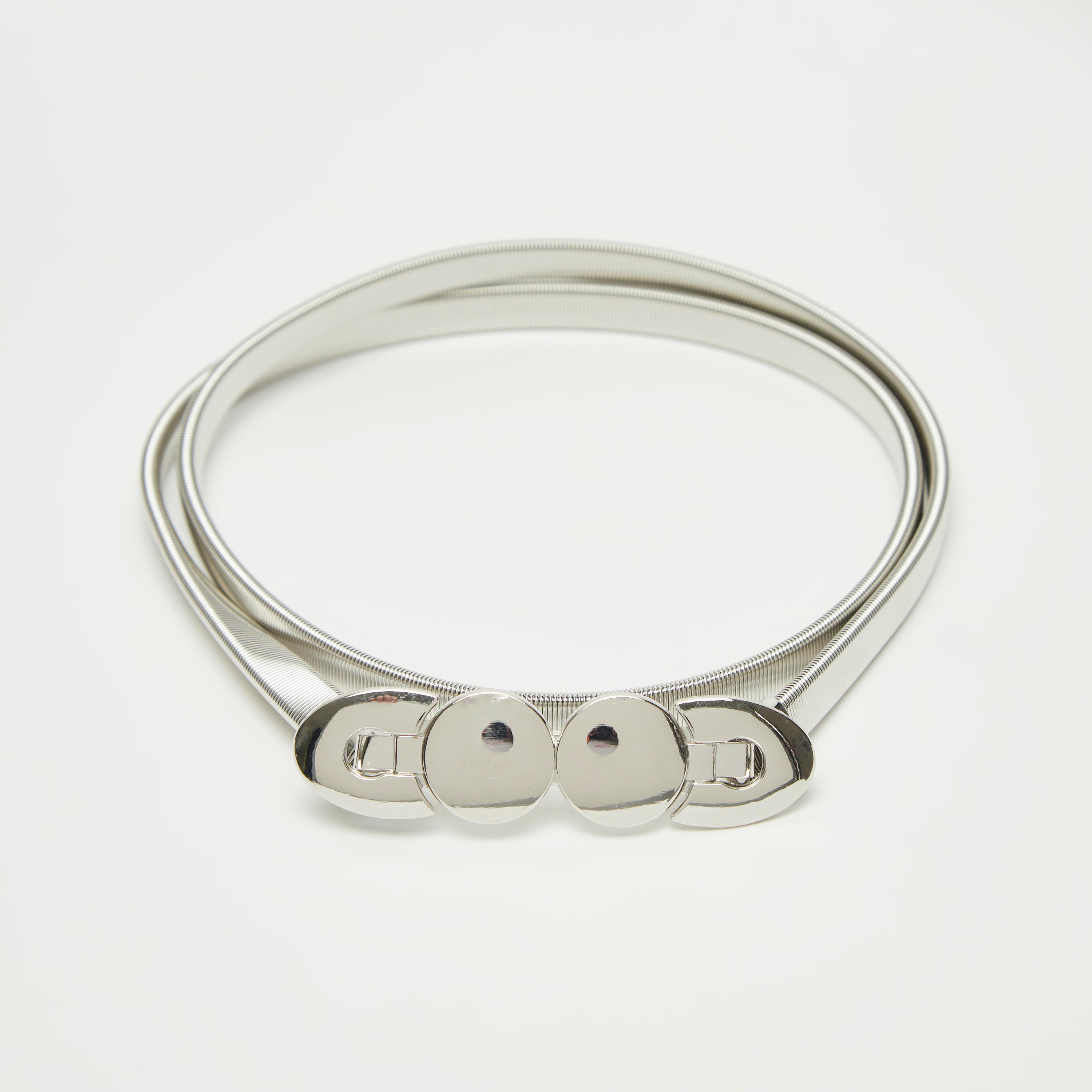 حزام خصر بارز الملمس بإبزيم إغلاق-women-clothingaccessories-belts-image-5