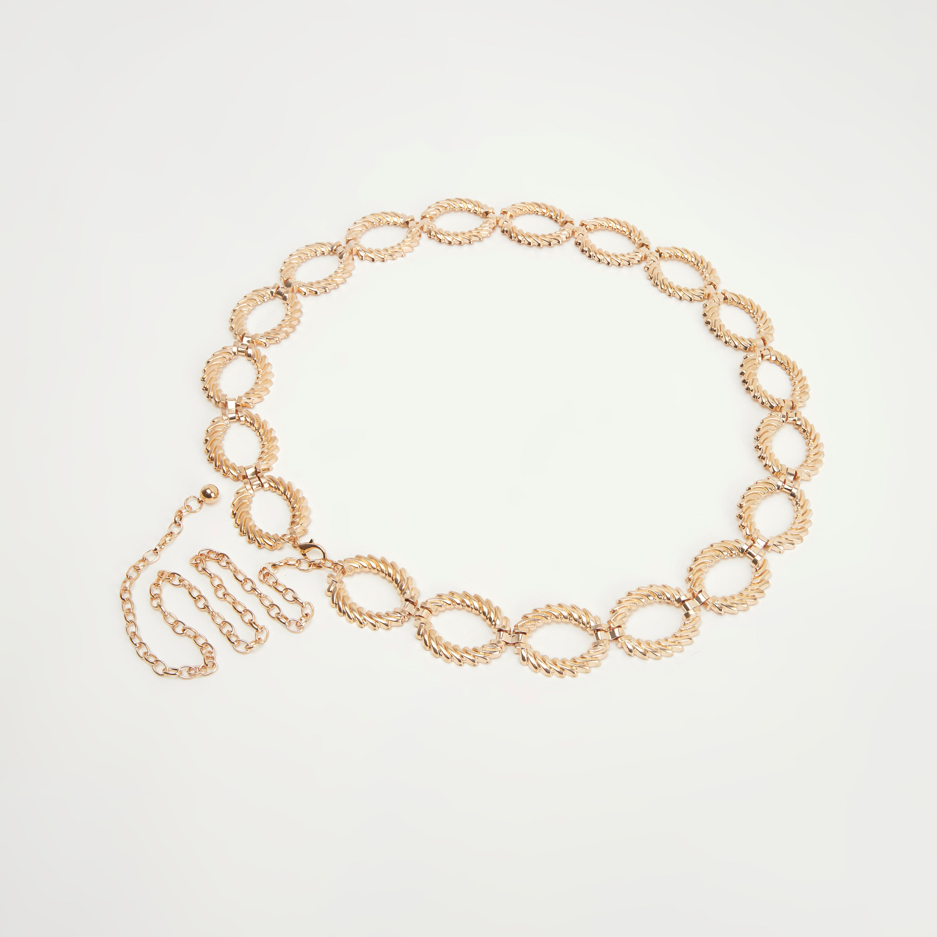 حزام مزين بسلسلة مع مشبك لوبستر-women-clothingaccessories-belts-image-2