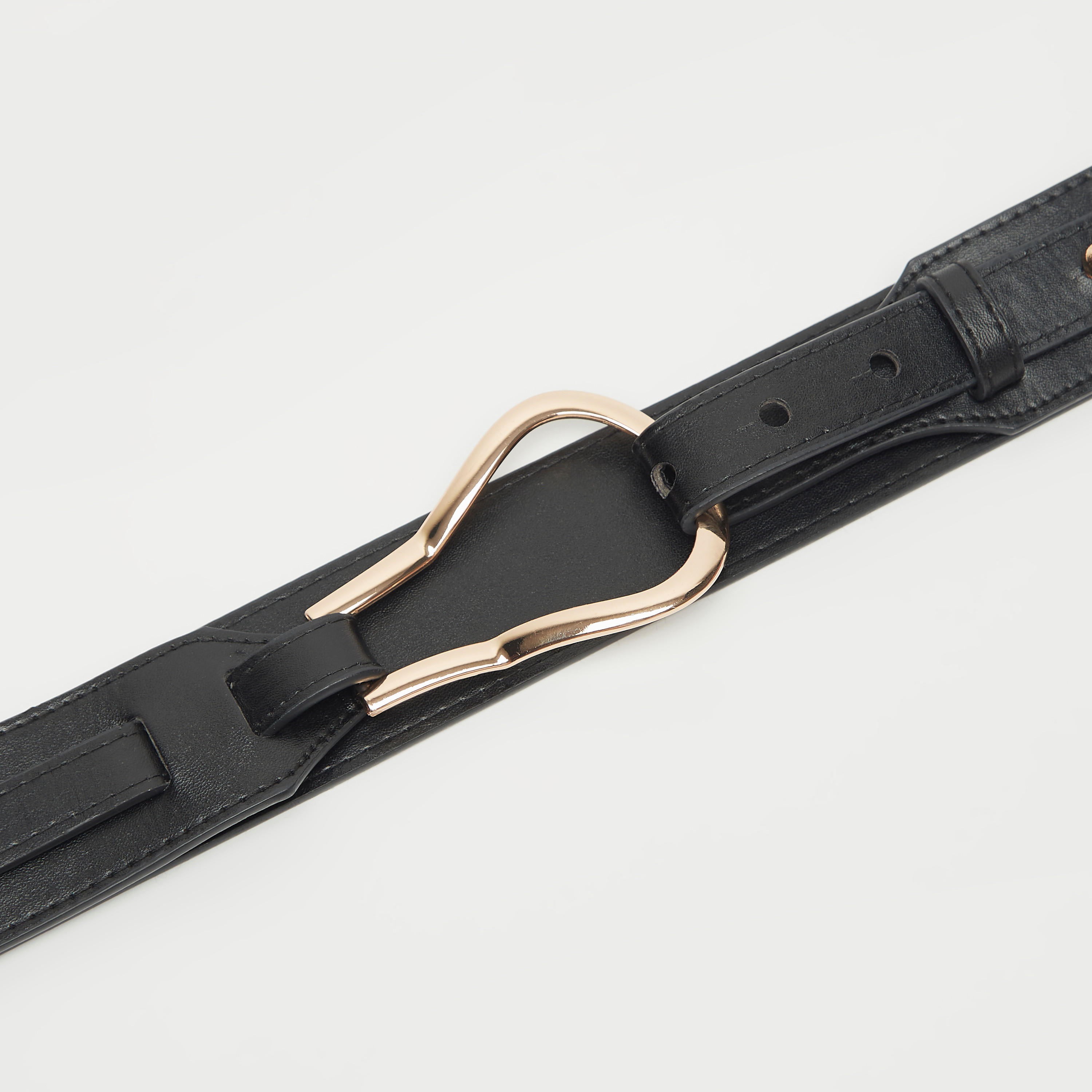 Solid Waist Belt with Pin Buckle Closure-women-clothingaccessories-belts-image-3
