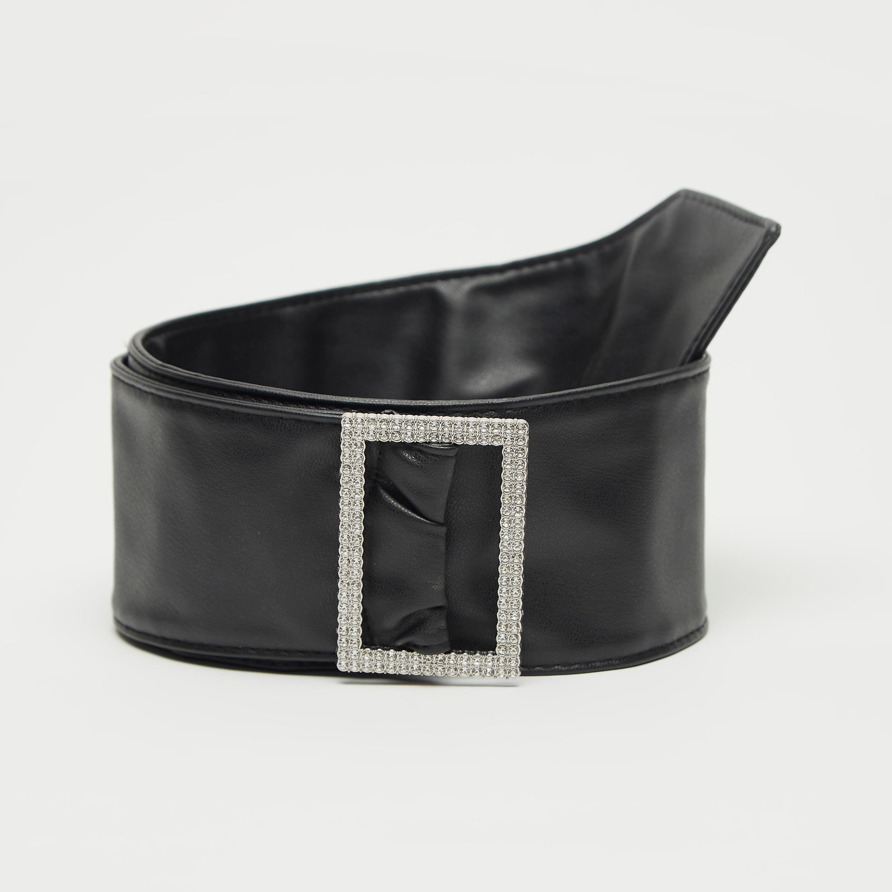 حزام خصر سادة بإبزيم مزخرف-women-clothingaccessories-belts-image-1