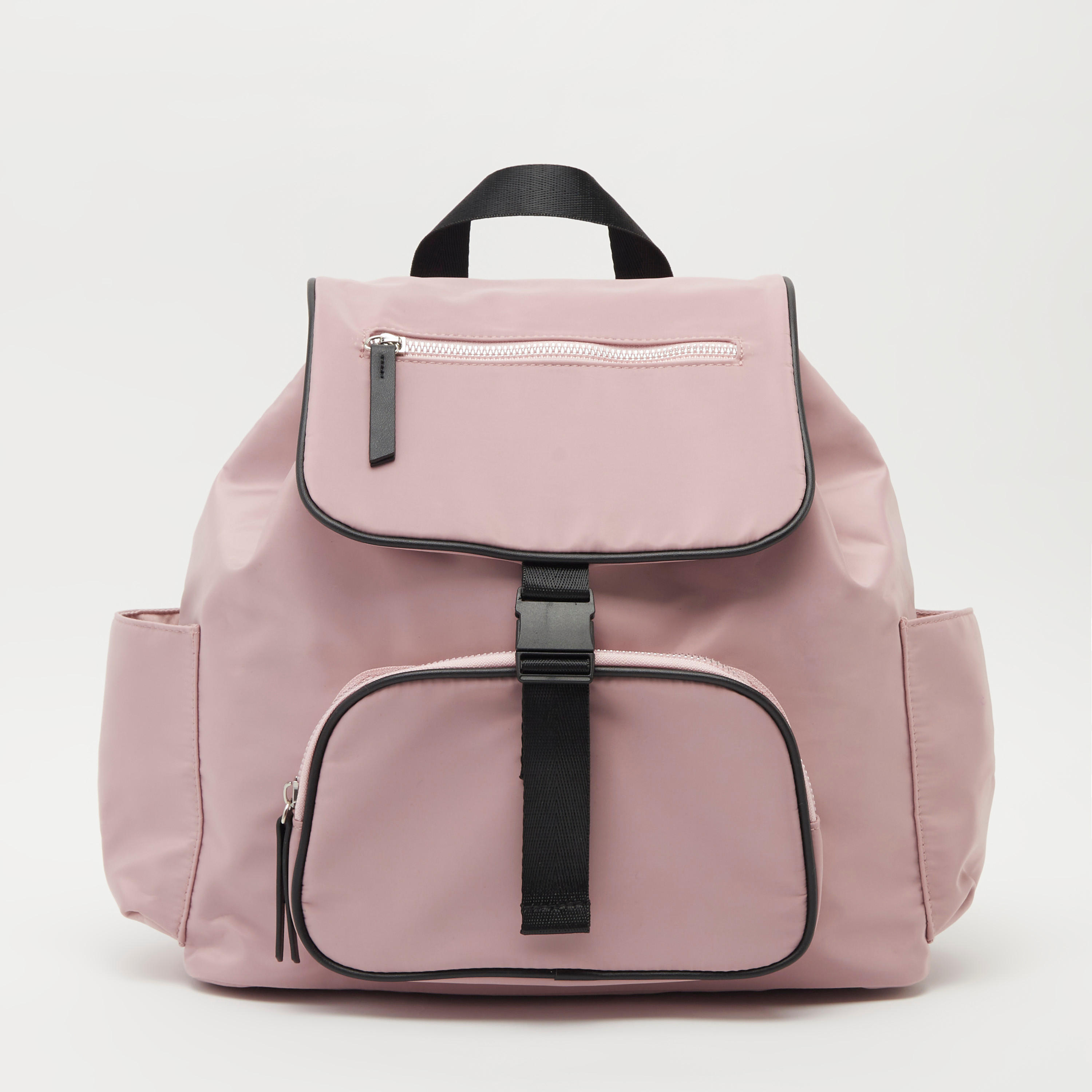شنطة يد سادة بطيّة وحمّالات كتف ورباط إغلاق-women-bagsandwallets-handbags-image-6