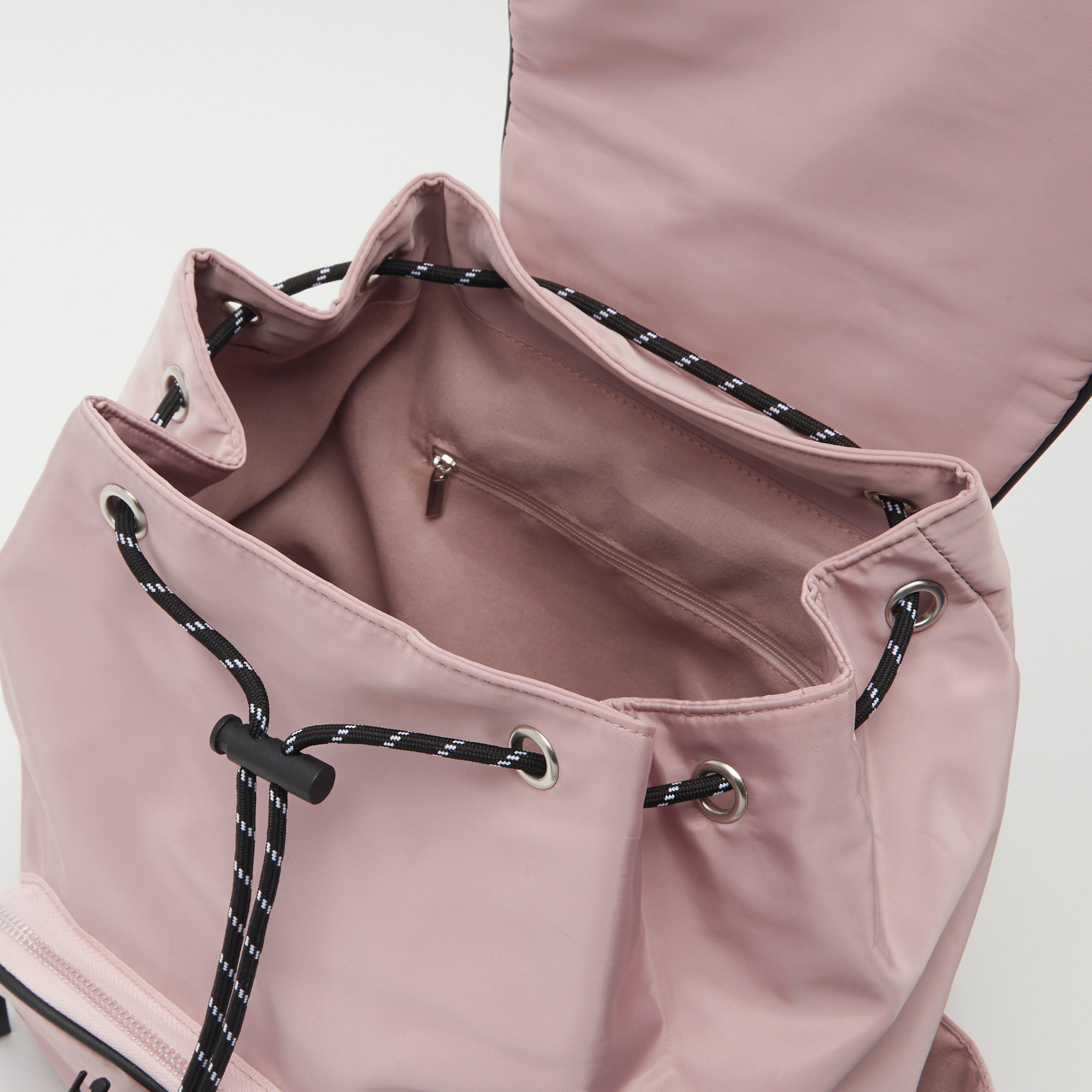 شنطة يد سادة بطيّة وحمّالات كتف ورباط إغلاق-women-bagsandwallets-handbags-image-1