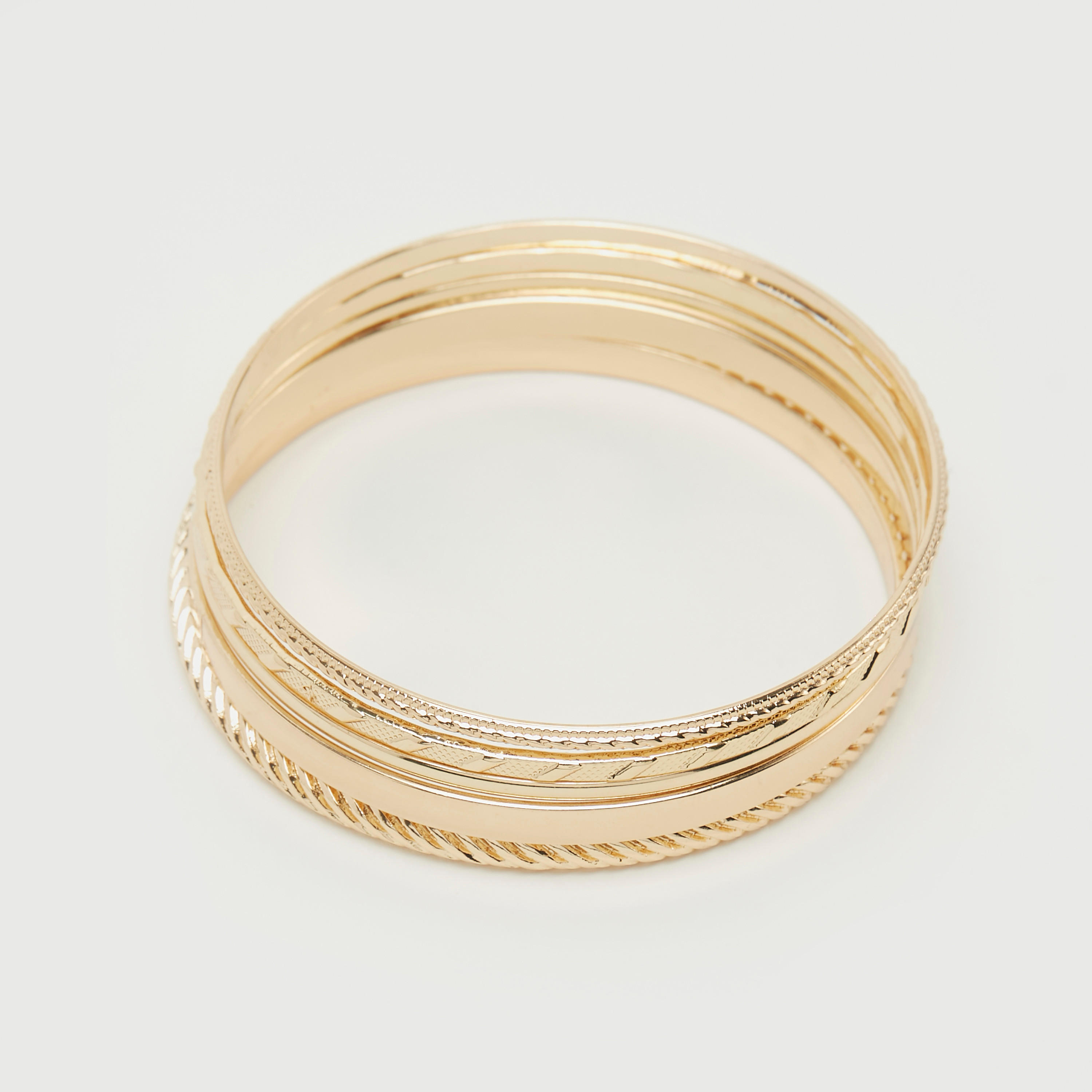 Set of 5 - Metallic Bangle-women-watchesandjewellery-jewellery-banglesandbracelets-image-1