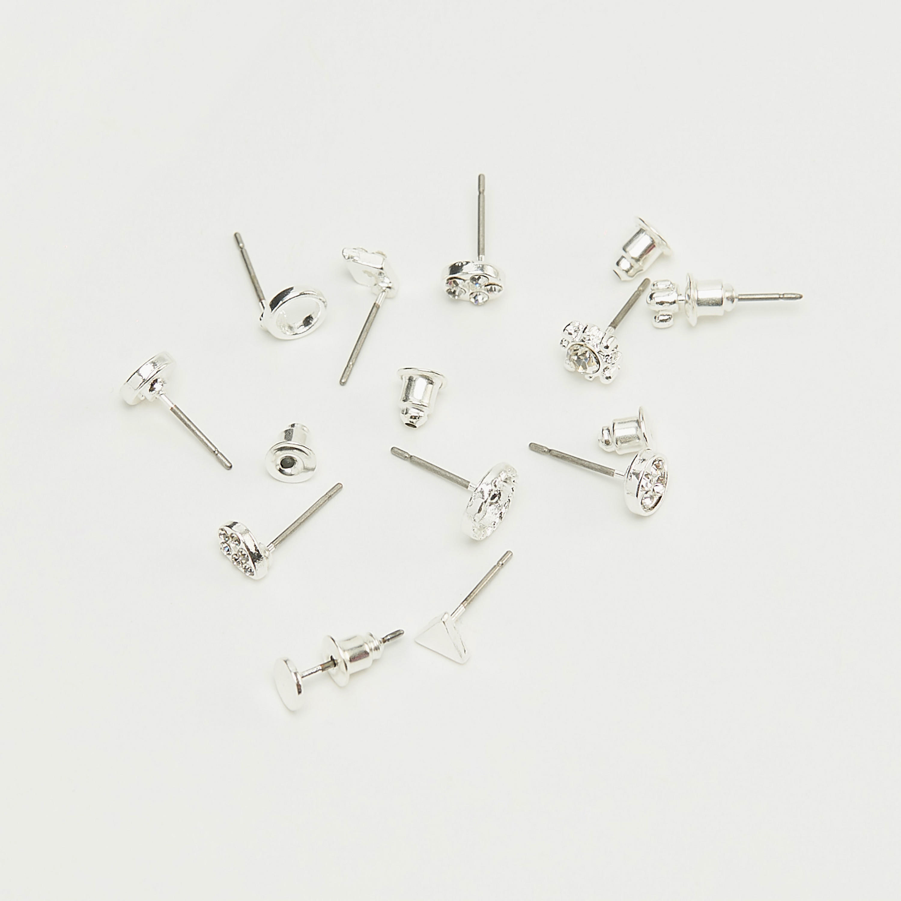 Set of 20 - Assorted Stud Earrings with Pushback Closure-women-watchesandjewellery-jewellery-earrings-image-4