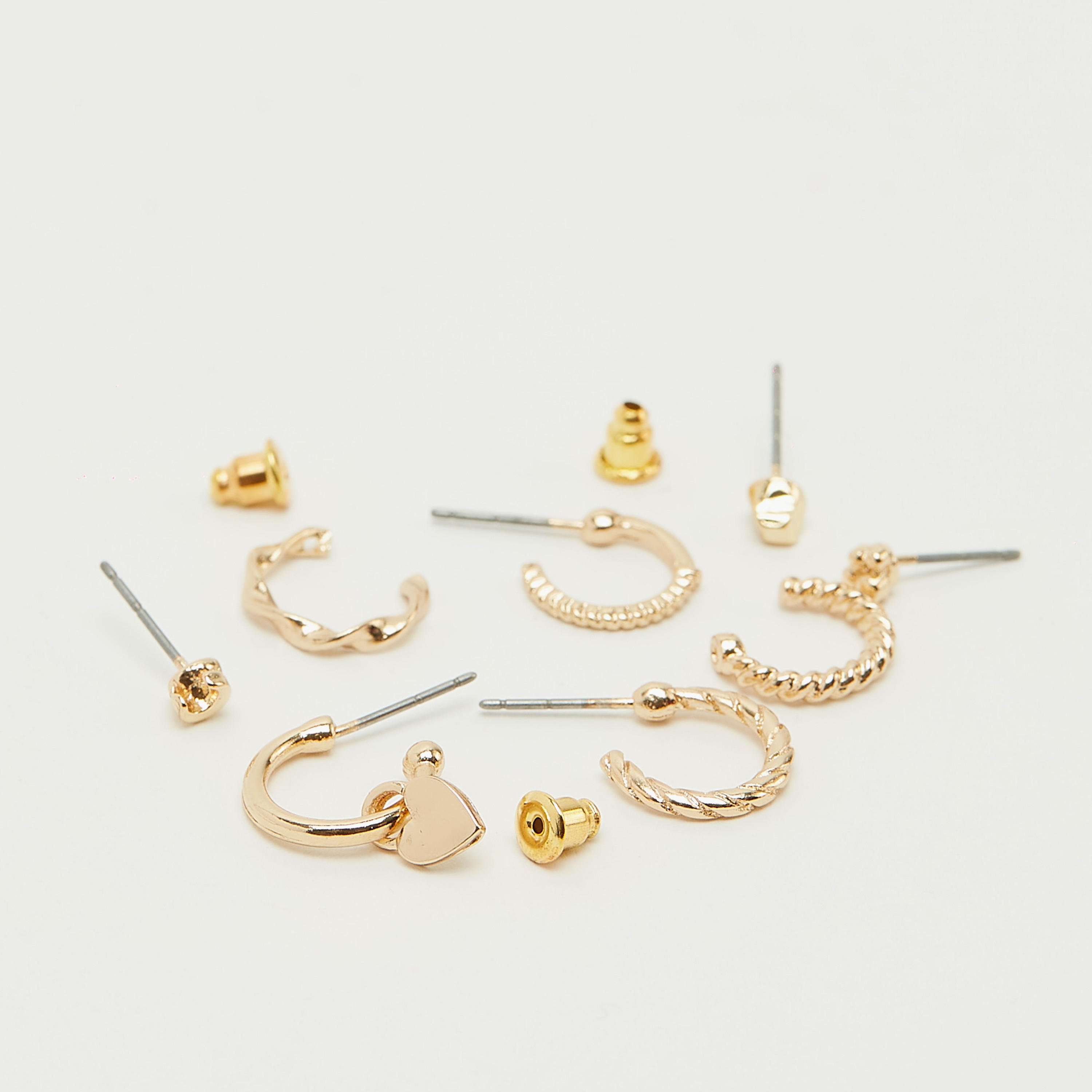 Set of 10 - Assorted Earrings with Pushback Closure-women-watchesandjewellery-jewellery-earrings-image-4