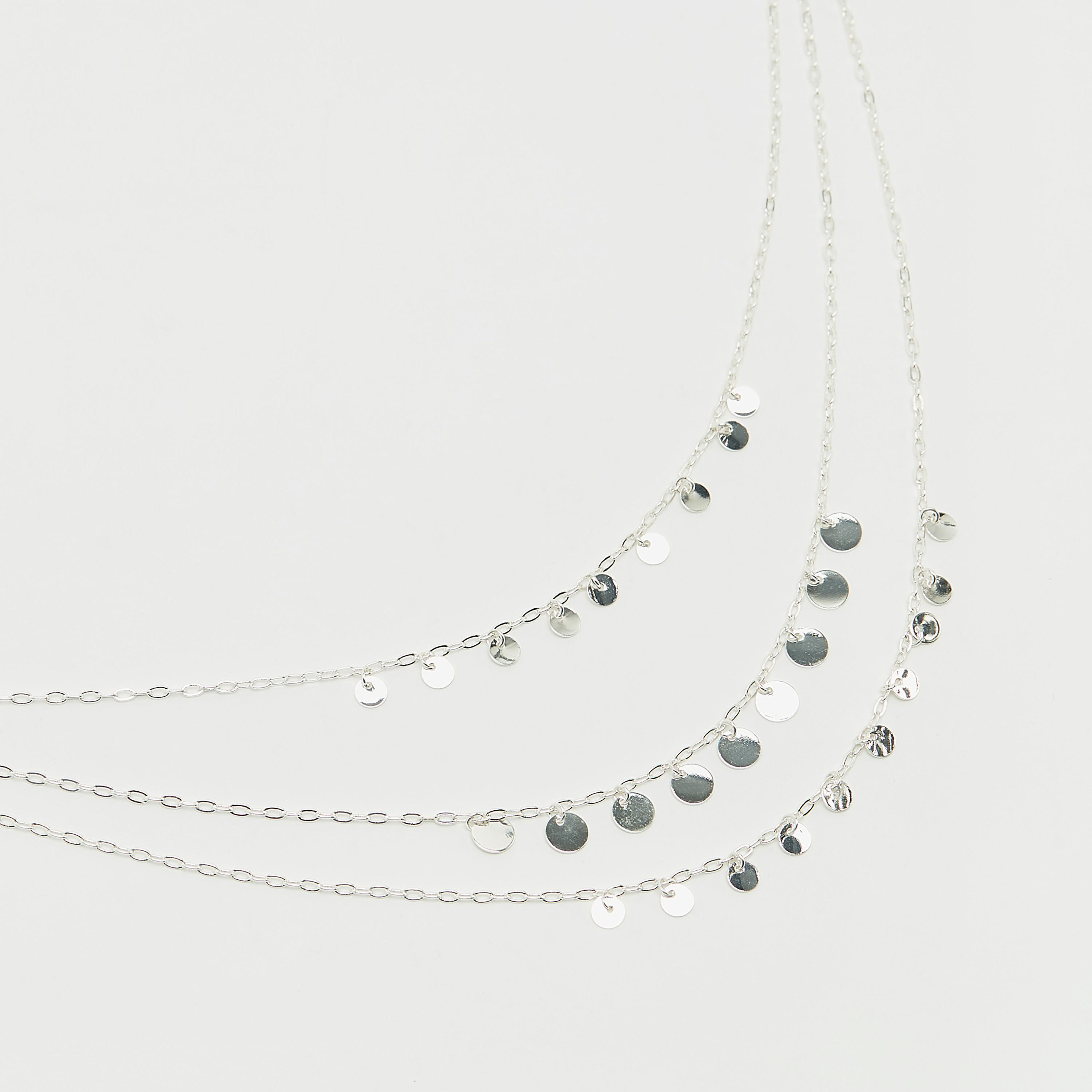 قلادة سلسلة متعدّدة الطبقات بمشبك إغلاق-women-watchesandjewellery-jewellery-necklacesandpendants-image-1