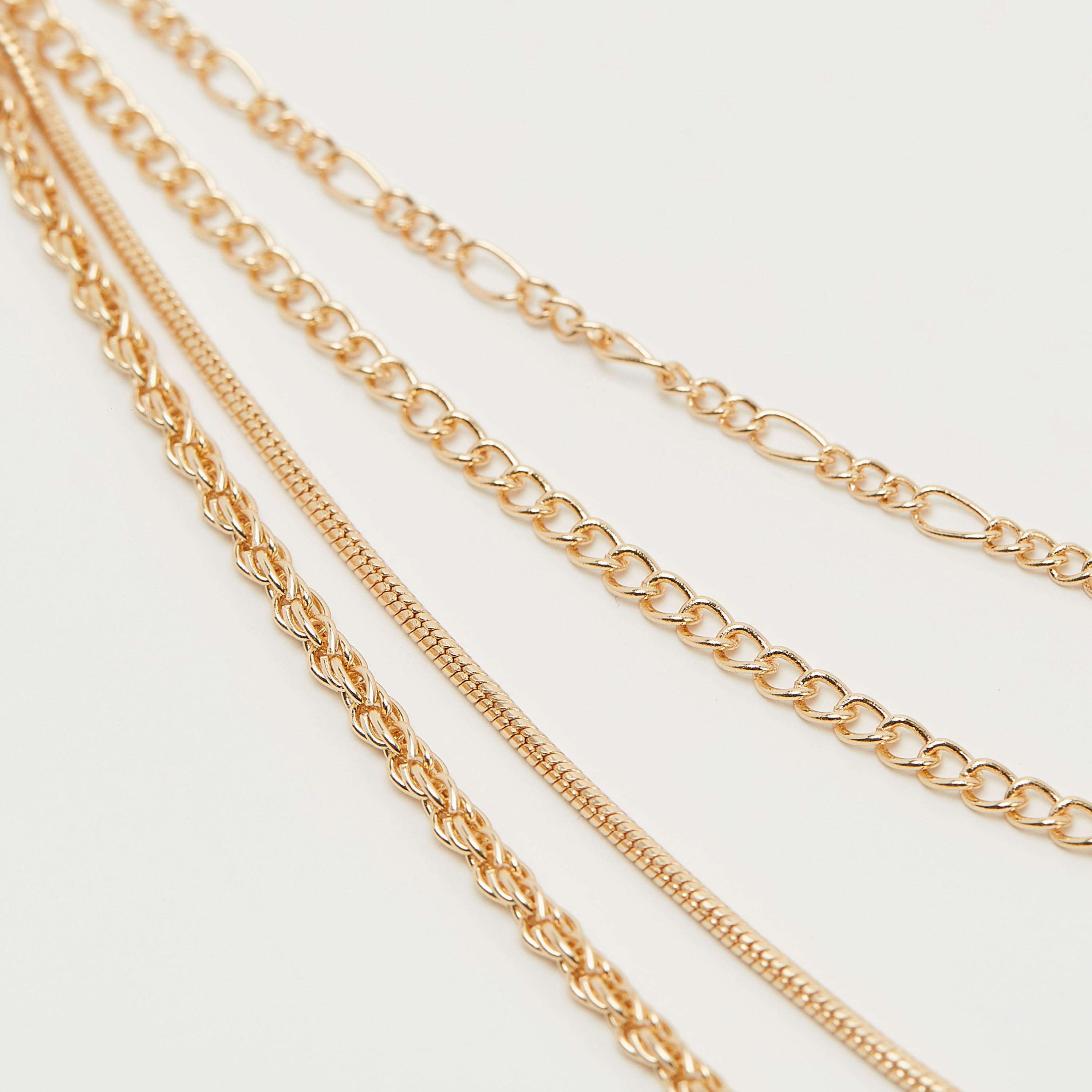 Layered Chain Link Necklace with Lobster Clasp-women-watchesandjewellery-jewellery-necklacesandpendants-image-3