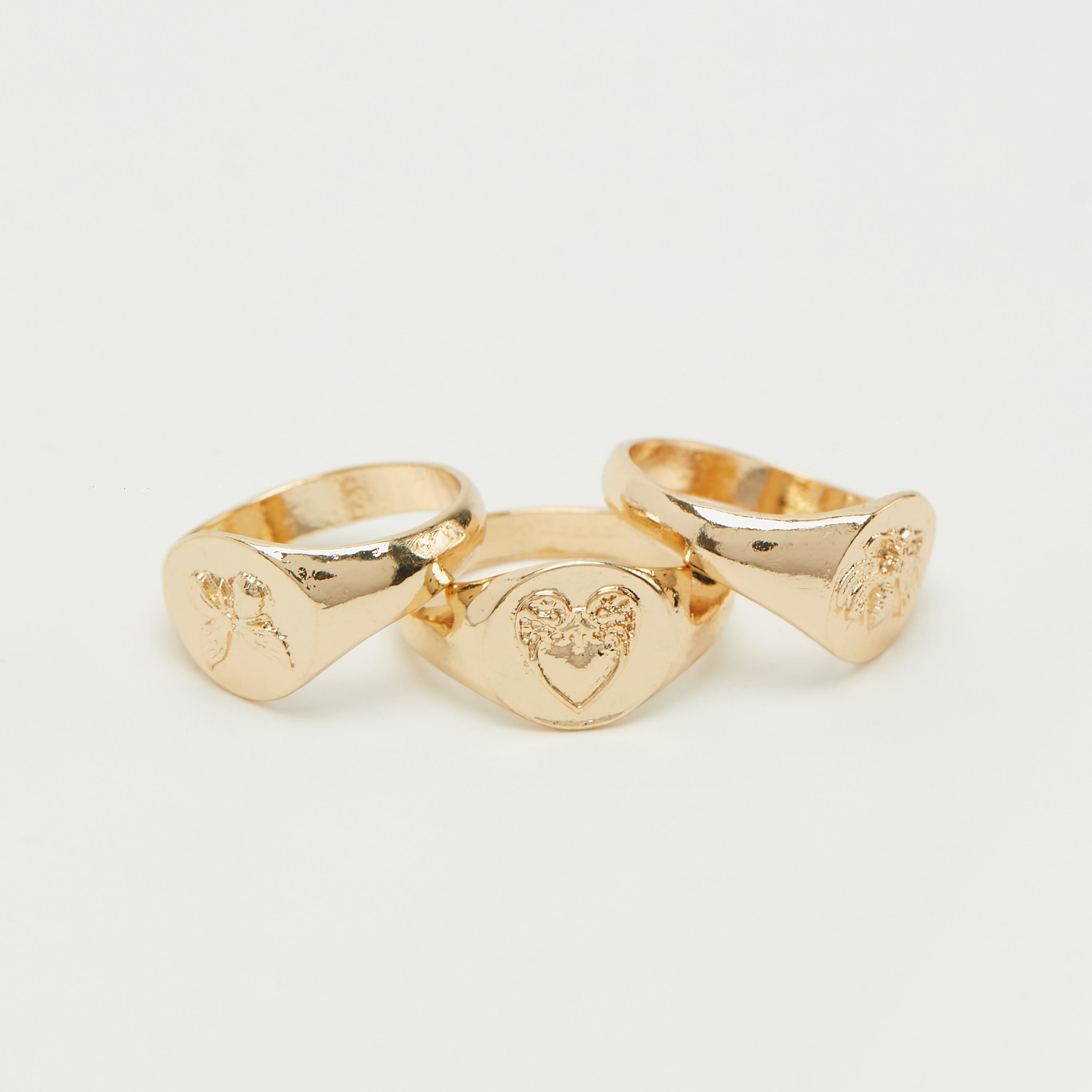 خواتم منقوشة - طقم من 3 قطع-women-watchesandjewellery-jewellery-rings-image-3