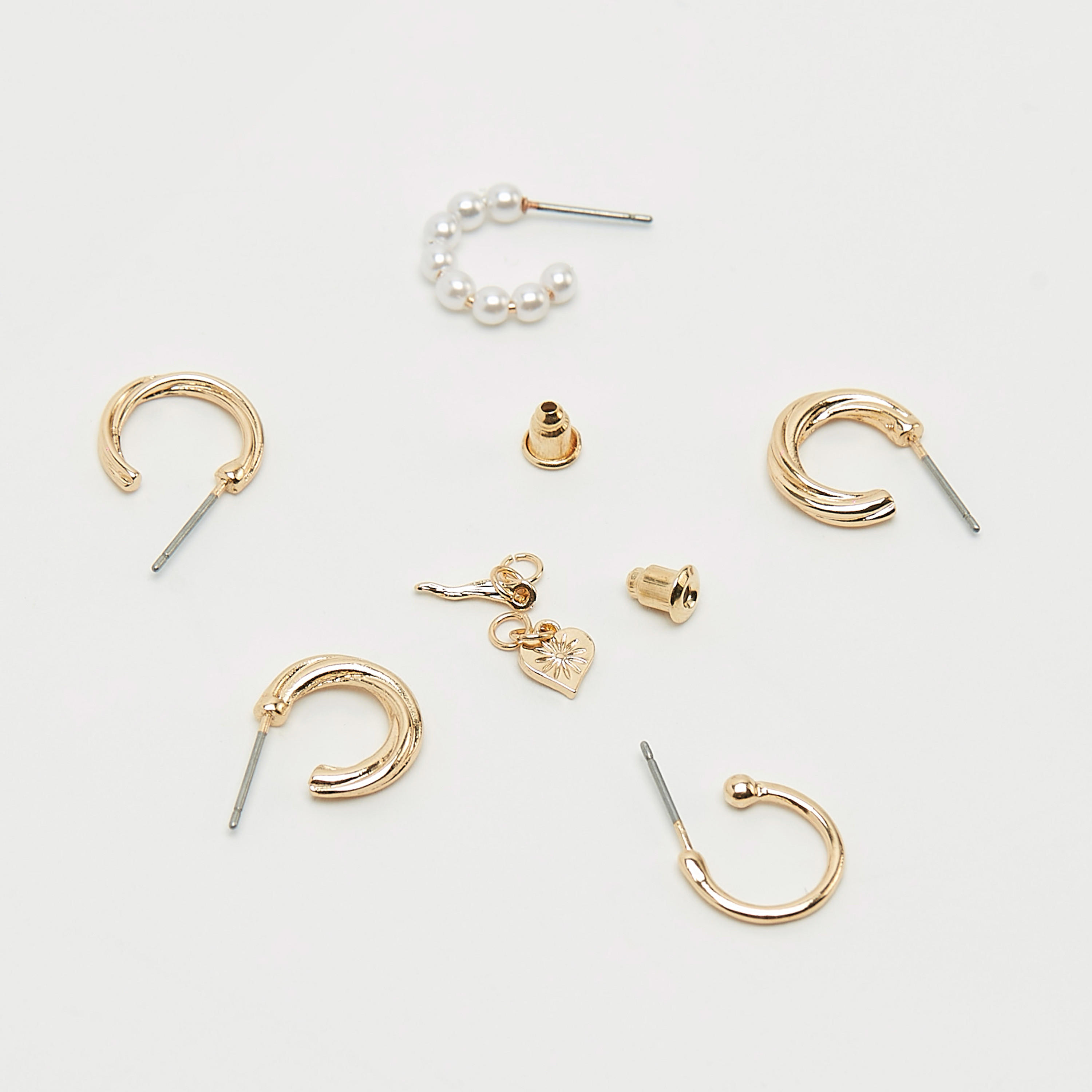 Set of 6 - Assorted Earrings with Pushback Closure-women-watchesandjewellery-jewellery-earrings-image-3