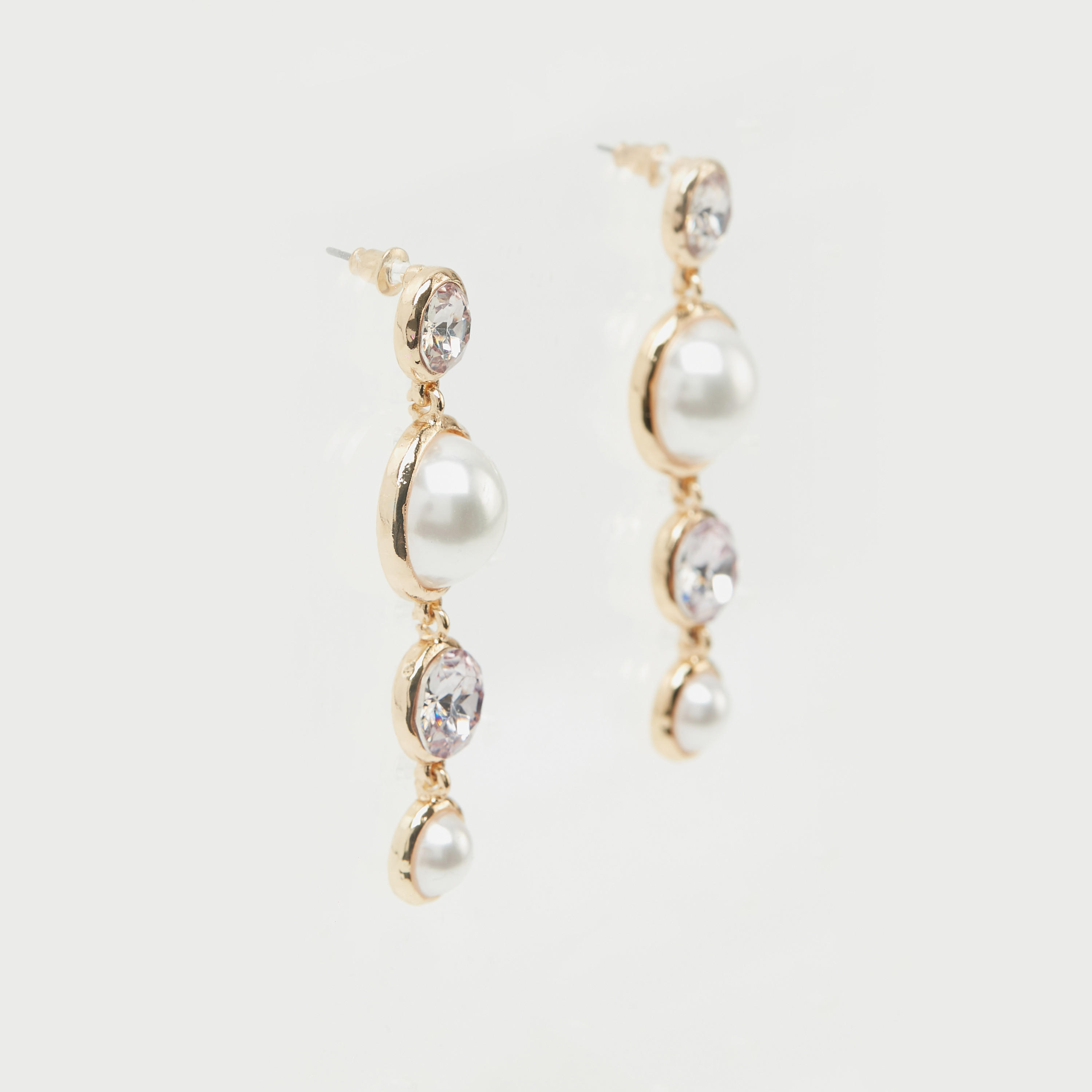 حلق متدليّ مزيّن بمكبس إغلاق خلفي-women-watchesandjewellery-jewellery-earrings-image-5