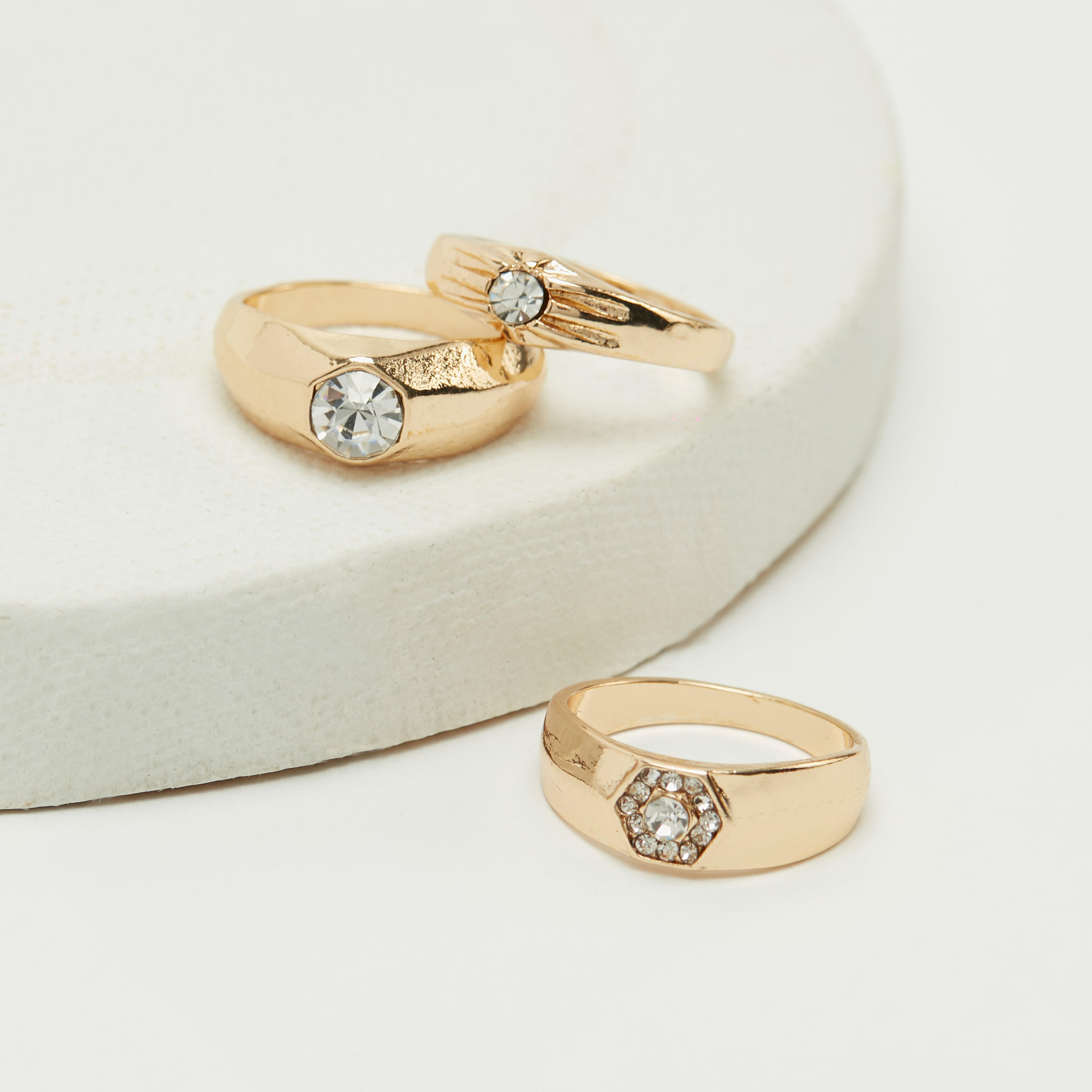 خواتم مزيّنة - طقم من 3-women-watchesandjewellery-jewellery-rings-image-5