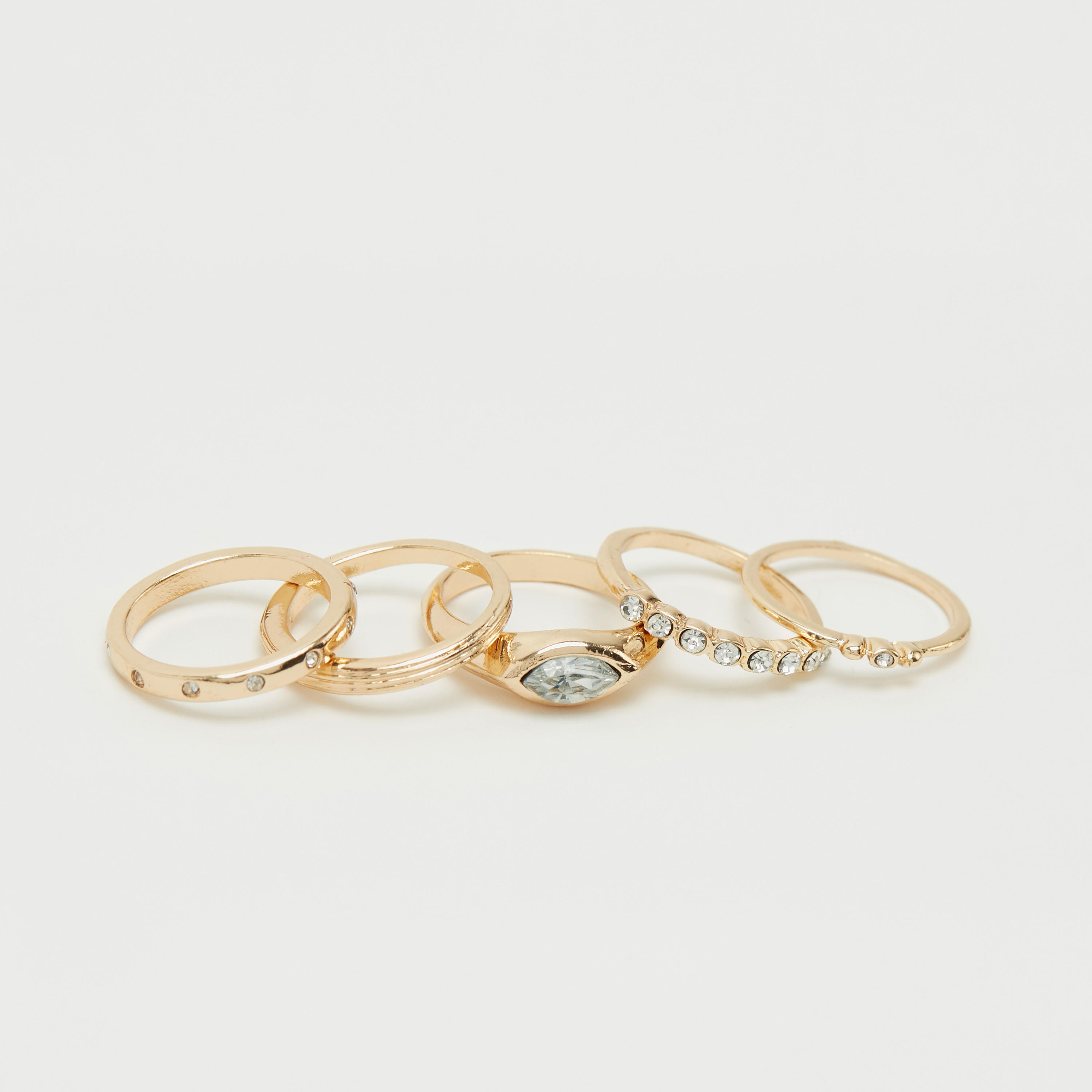 Set of 5 - Embellished Finger Ring-women-watchesandjewellery-jewellery-rings-image-2