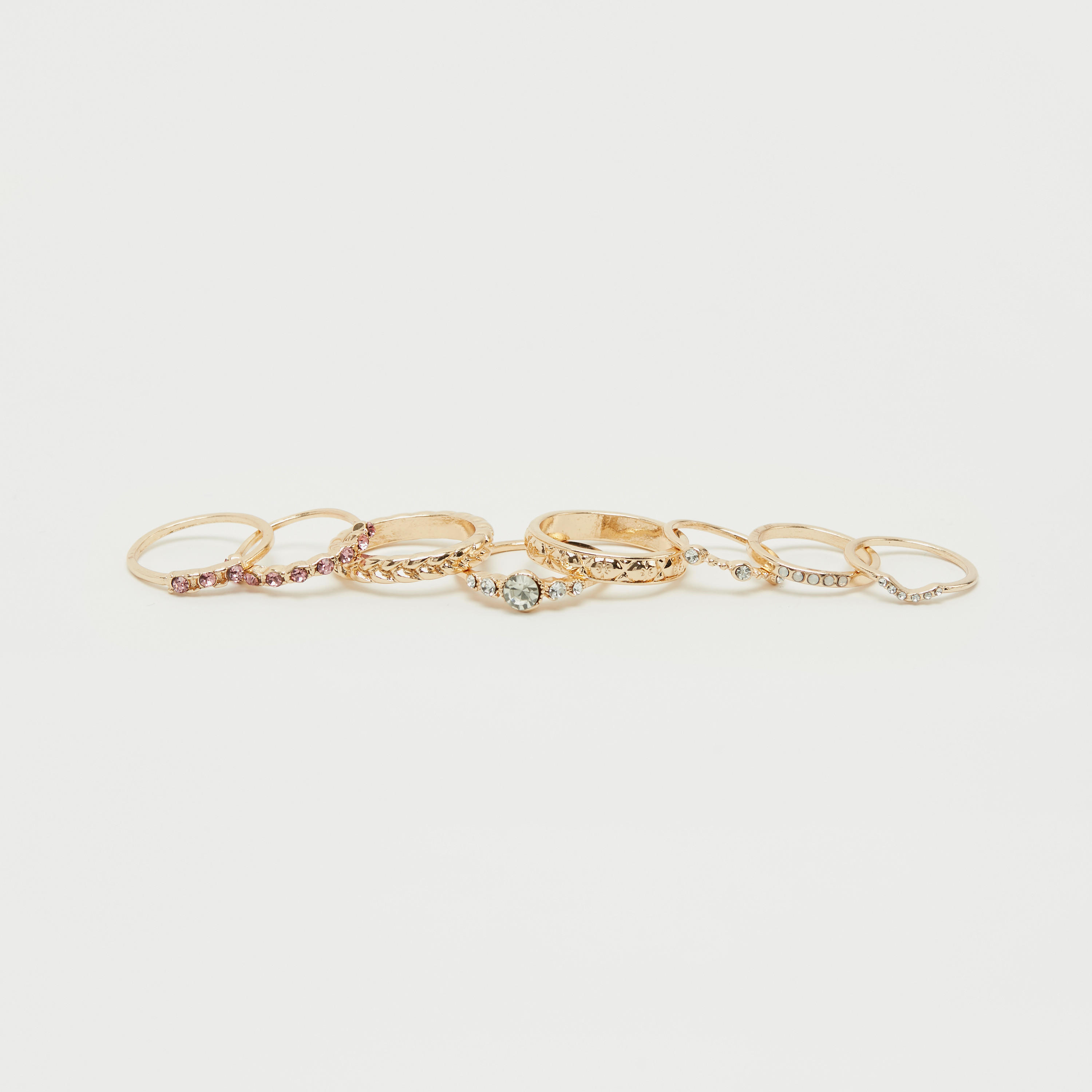 خواتم مزيّنة - طقم من 8-women-watchesandjewellery-jewellery-rings-image-3