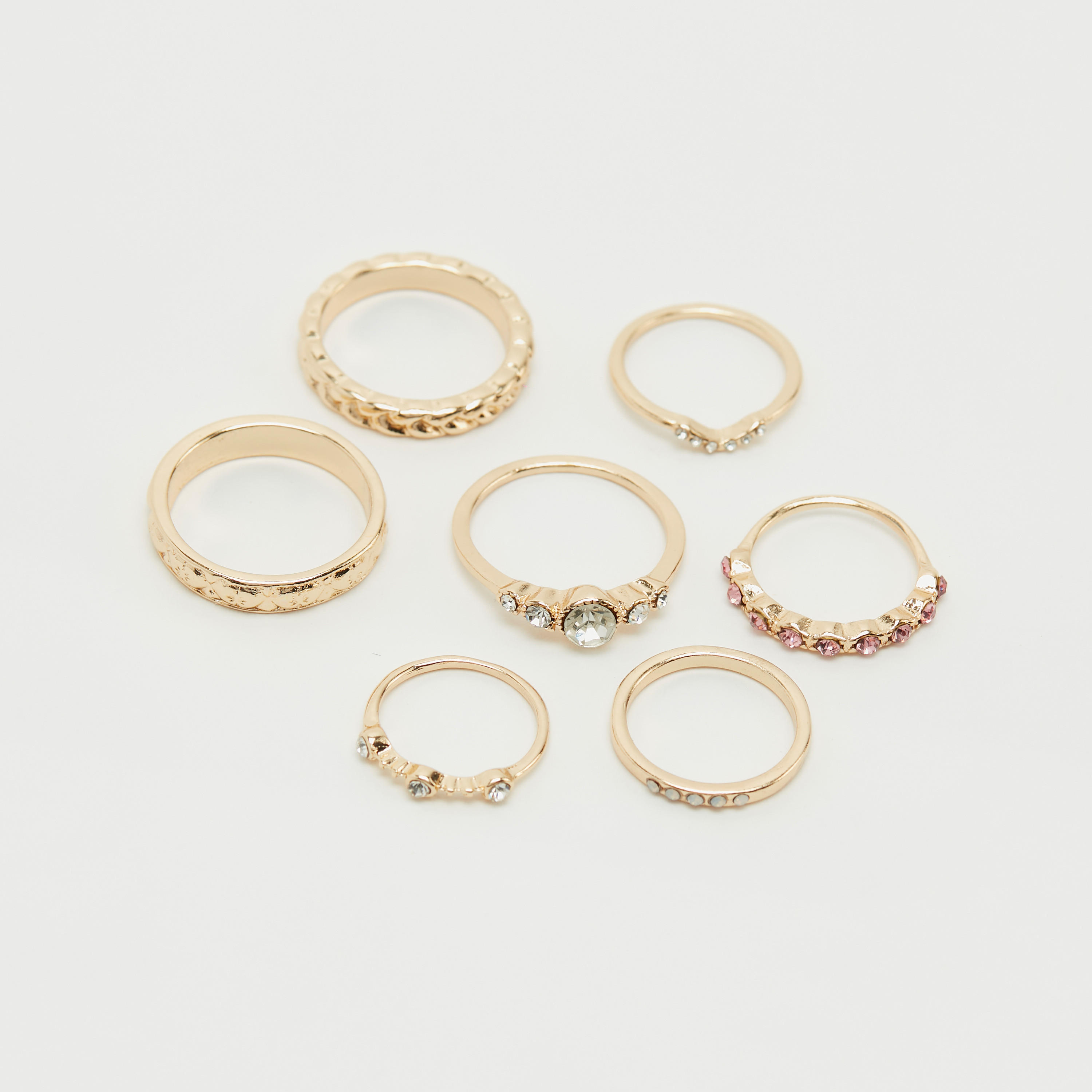 خواتم مزيّنة - طقم من 8-women-watchesandjewellery-jewellery-rings-image-5