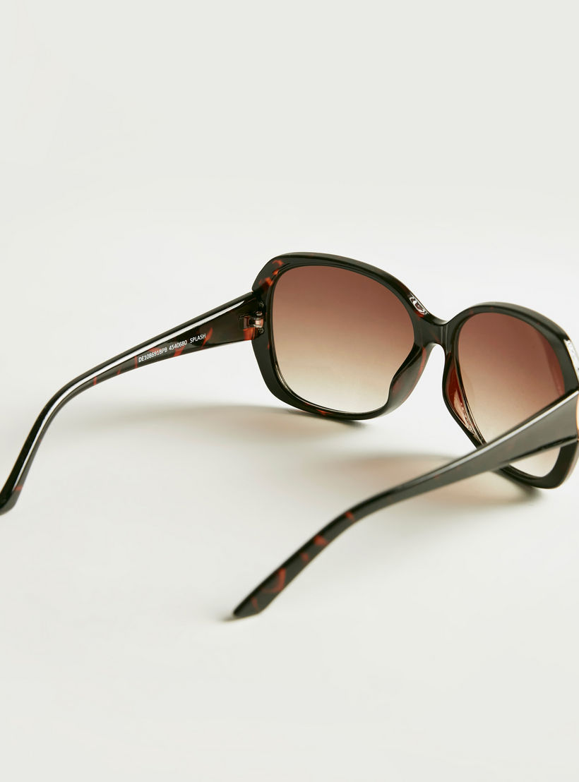 نظّارة شمسية بإطار كامل ووسادات للأنف-women-sunglasses-image-1