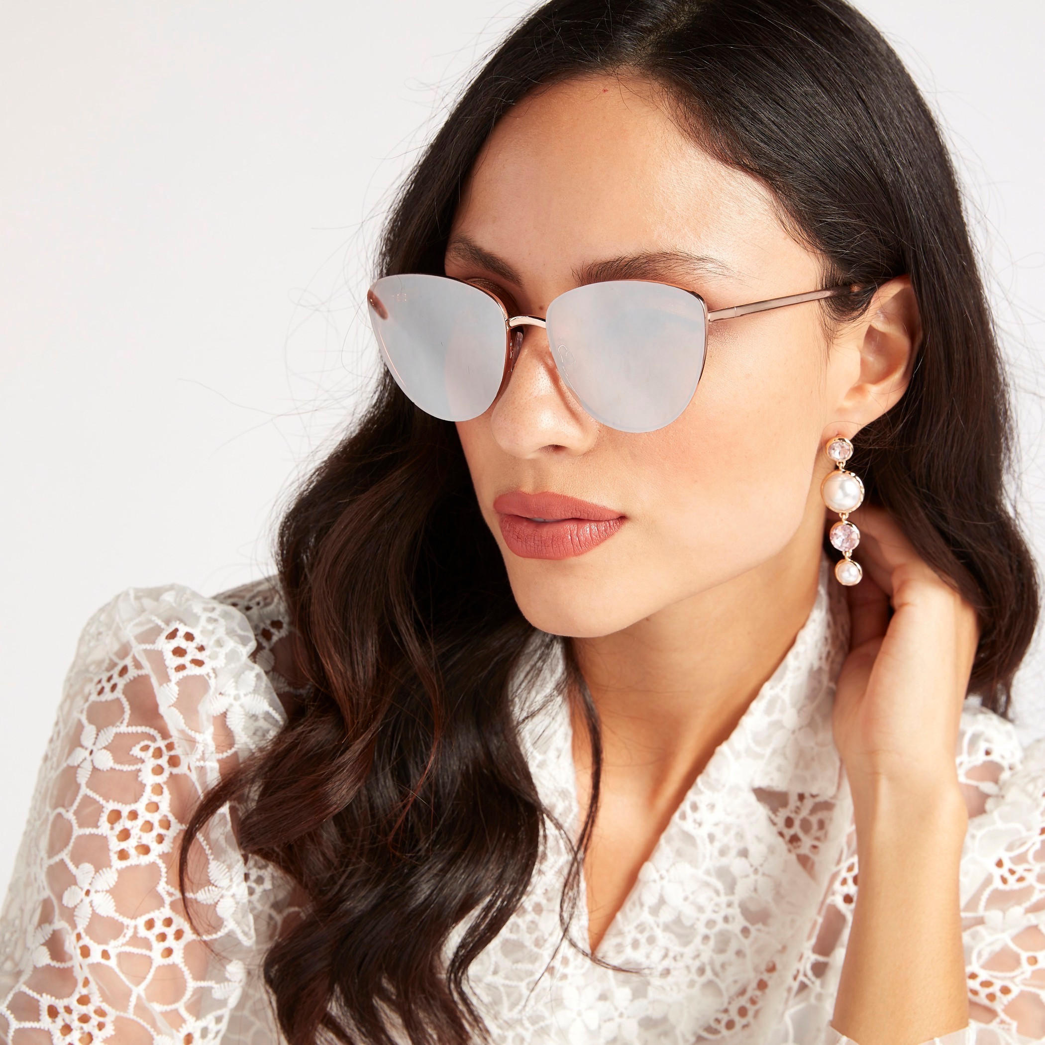 نظّارة شمسية عين قطّة بإطار كامل ووسادات أنف-women-sunglasses-image-2