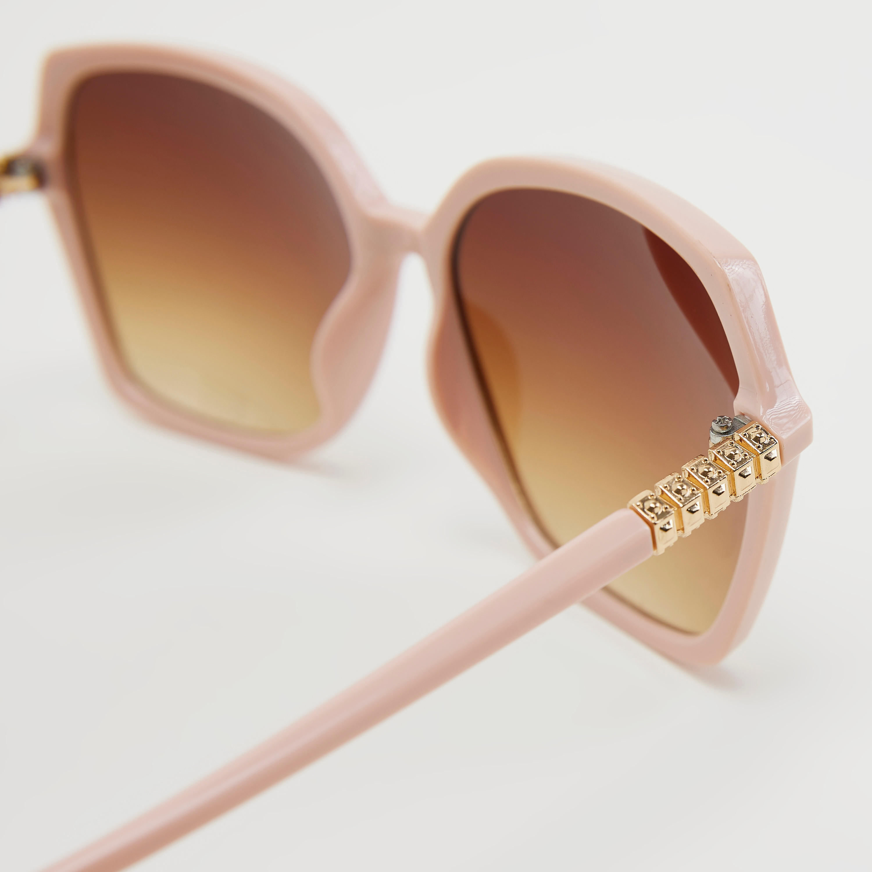 نظارة شمسية بإطار مربع كامل مع ذراع مزخرف-women-sunglasses-image-3