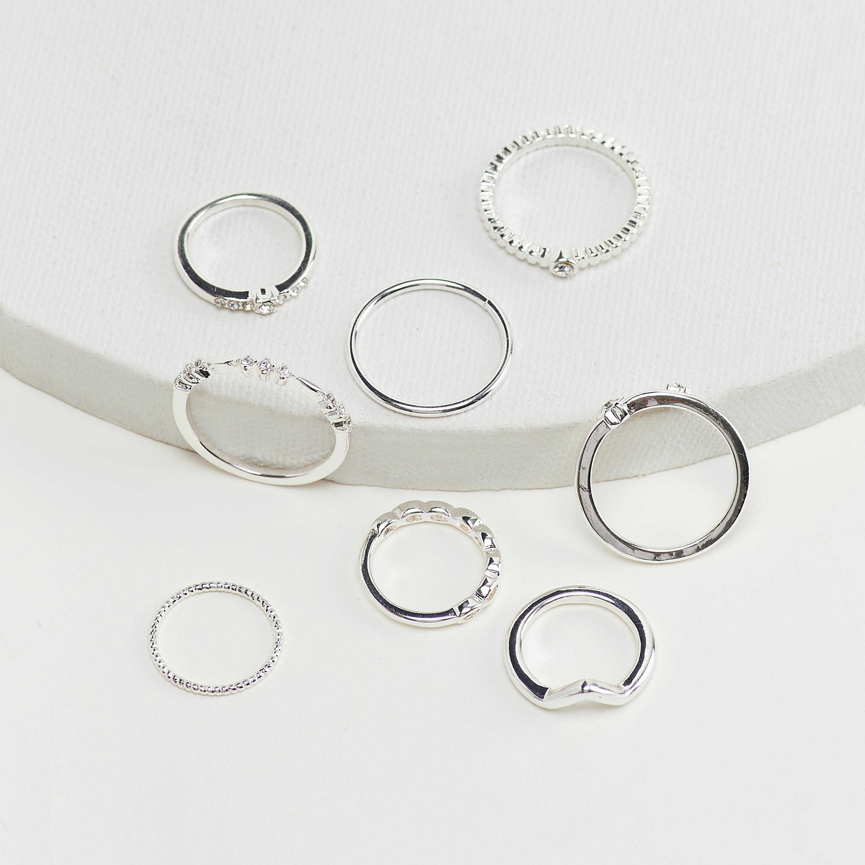 طقم خواتم متنوعة - 8 قطع-women-watchesandjewellery-jewellery-rings-image-3