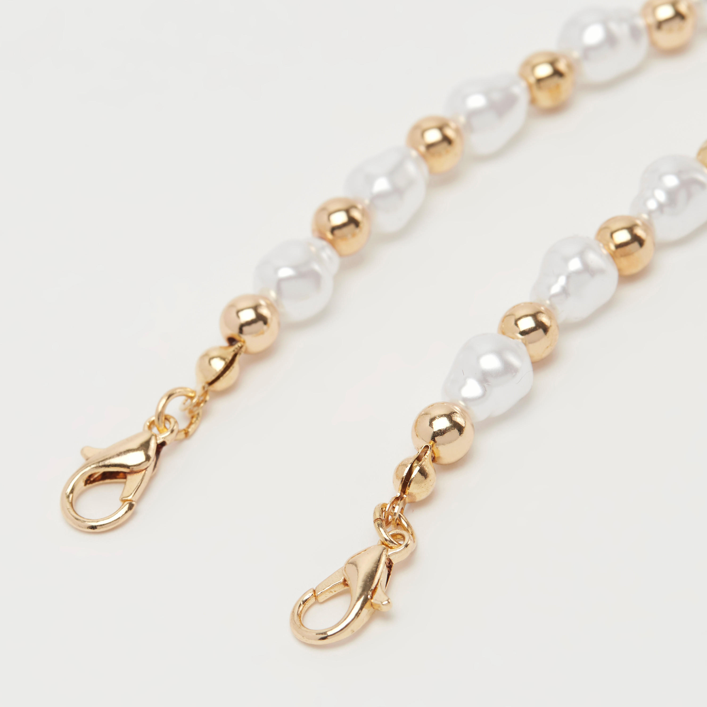 Pearl and Beads Embellished Chain for Face Mask-women-clothingaccessories-novelties-image-4