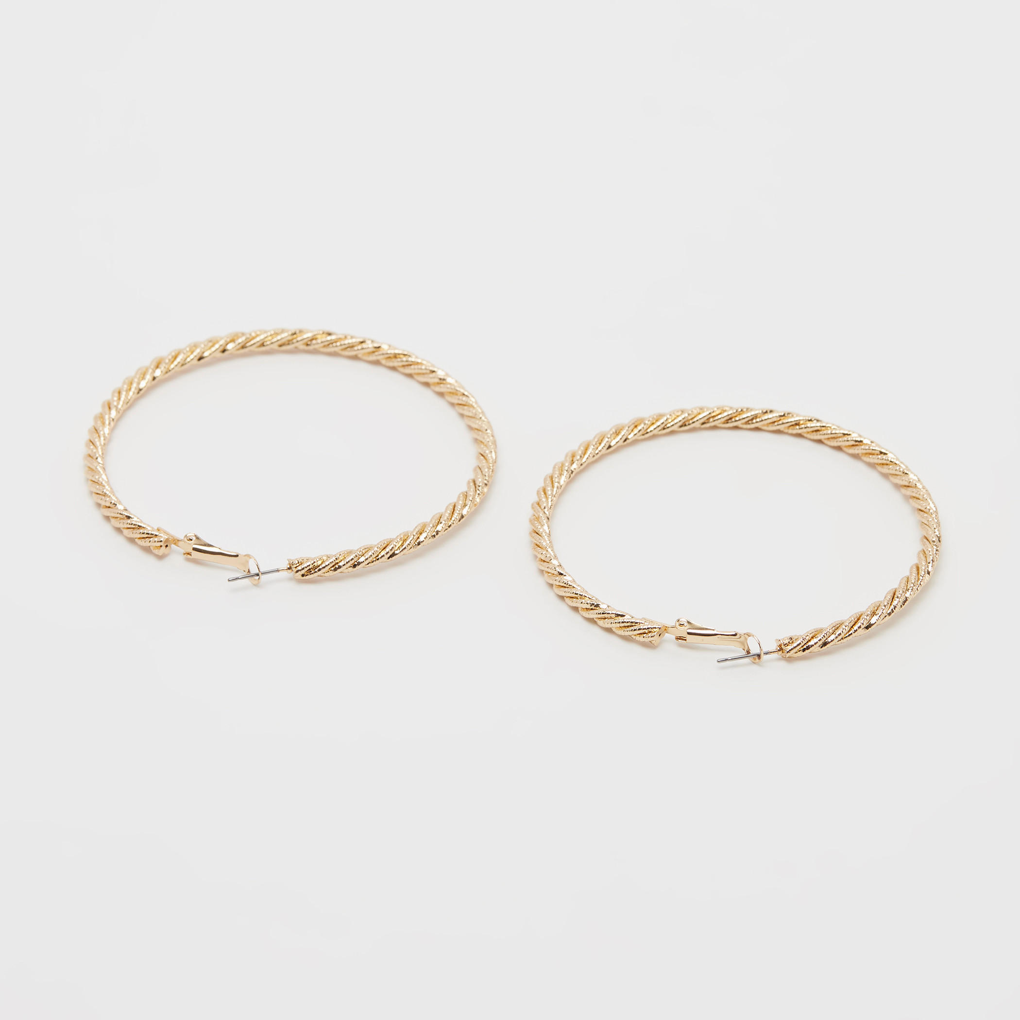 حلقان بارز الملمس-women-watchesandjewellery-jewellery-earrings-image-1