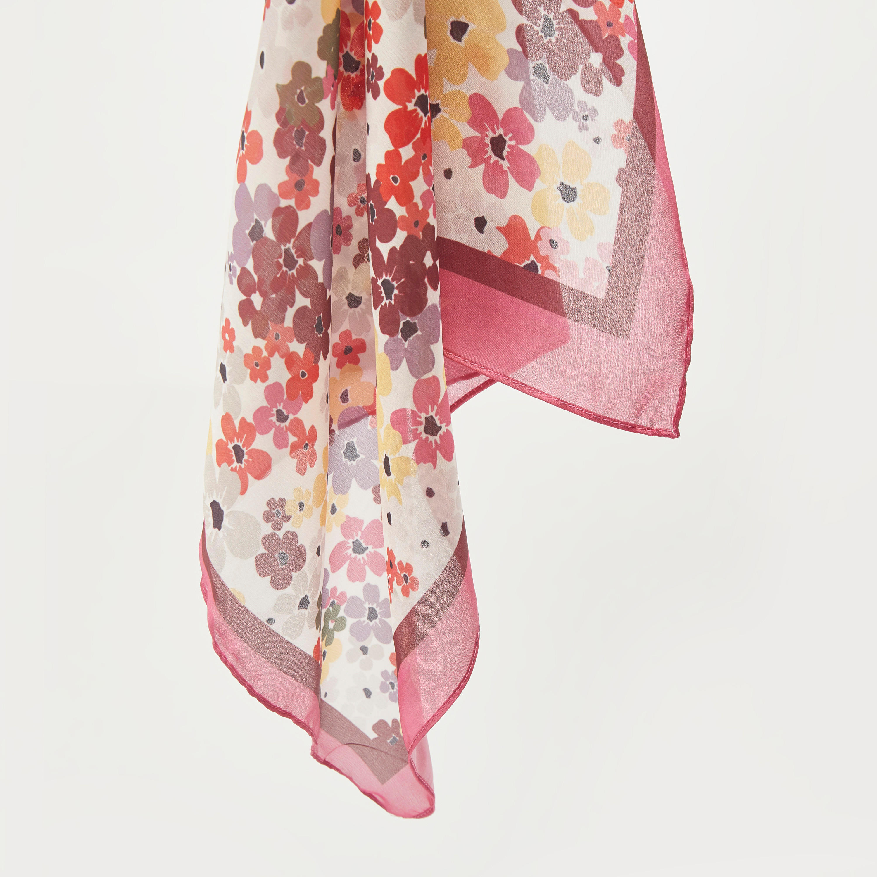 Floral Print Scarf with Border-women-clothingaccessories-scarves-image-1