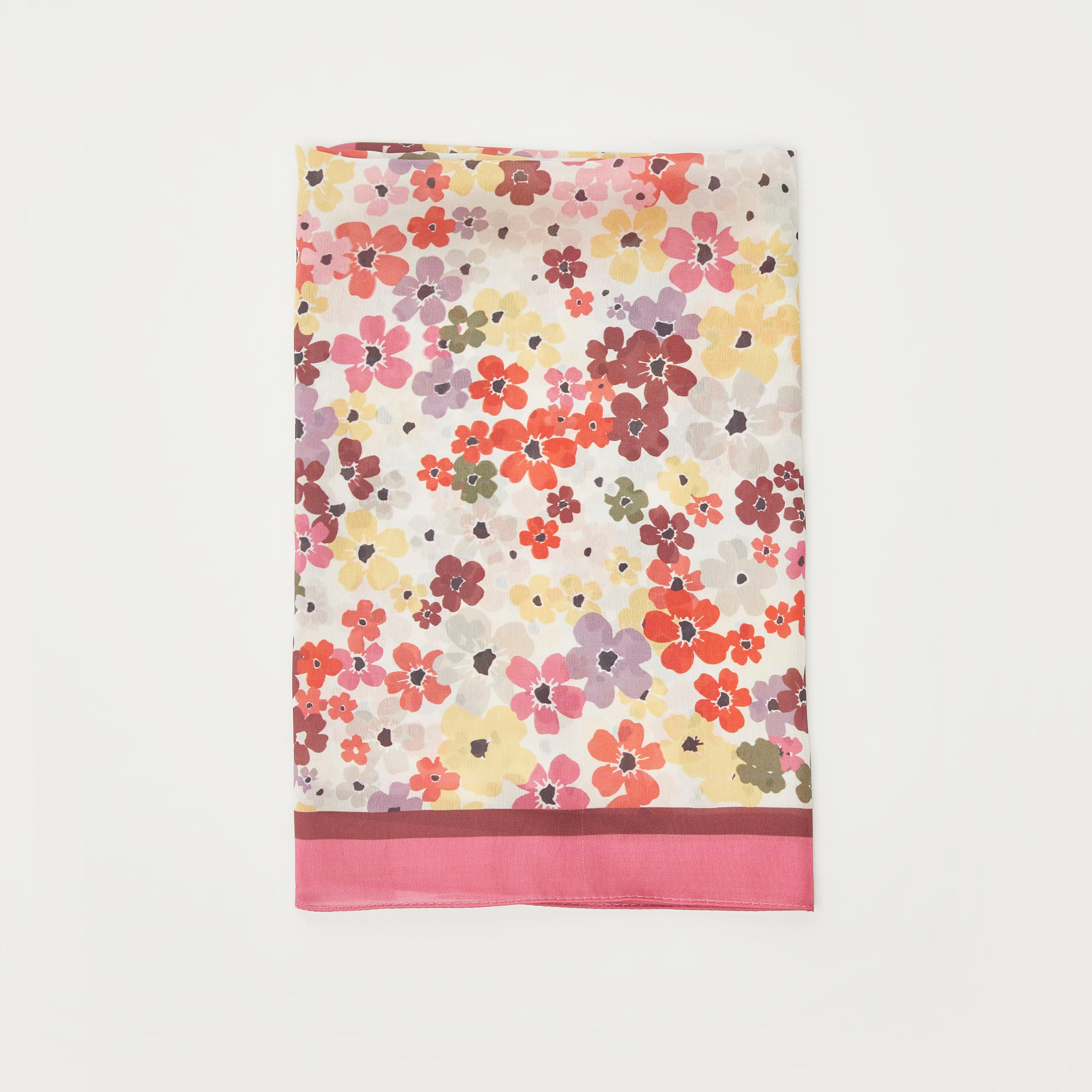 Floral Print Scarf with Border-women-clothingaccessories-scarves-image-3