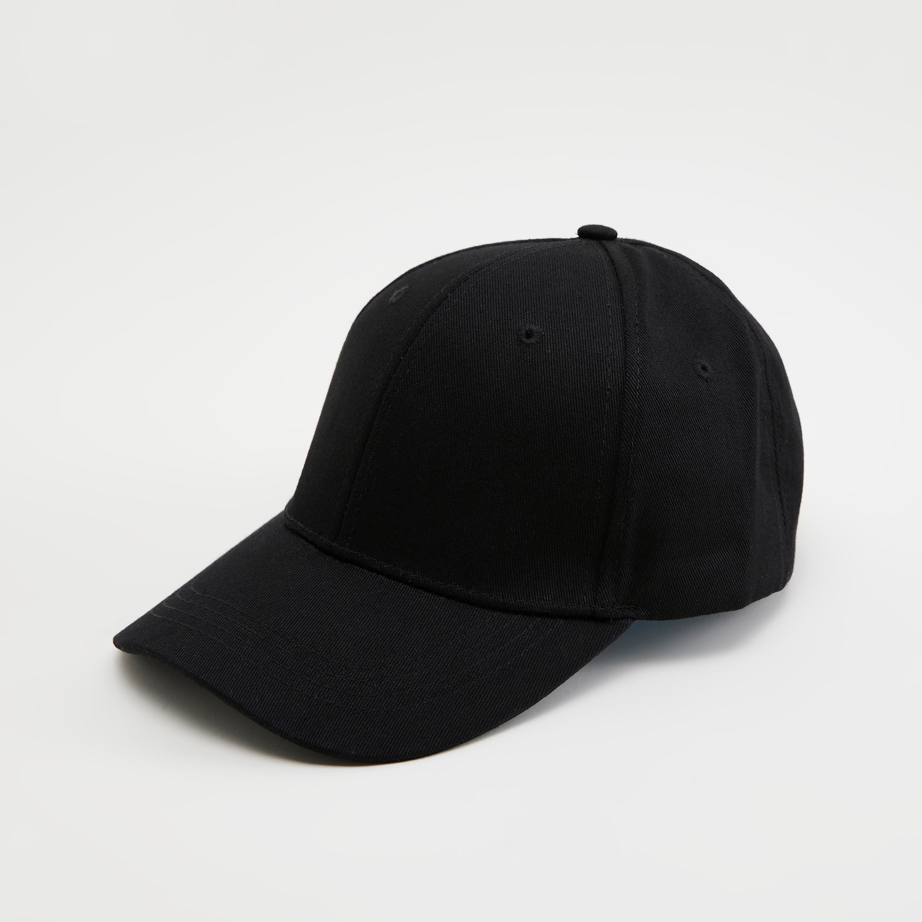 كاب بيسبول سادة بحزام بإبزيم إغلاق-women-clothingaccessories-capsandhats-image-5