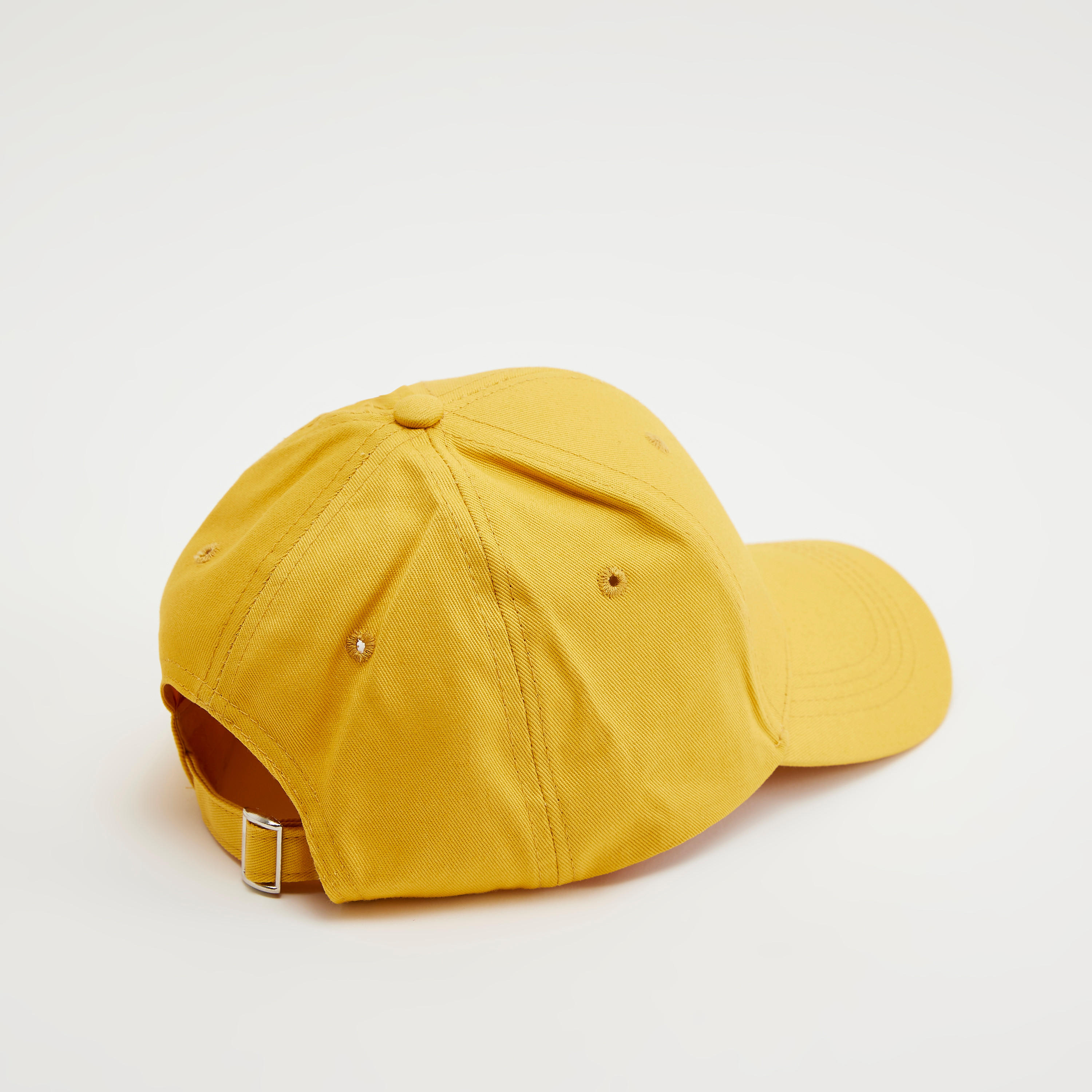 كاب بيسبول سادة بحزام بإبزيم إغلاق-women-clothingaccessories-capsandhats-image-2