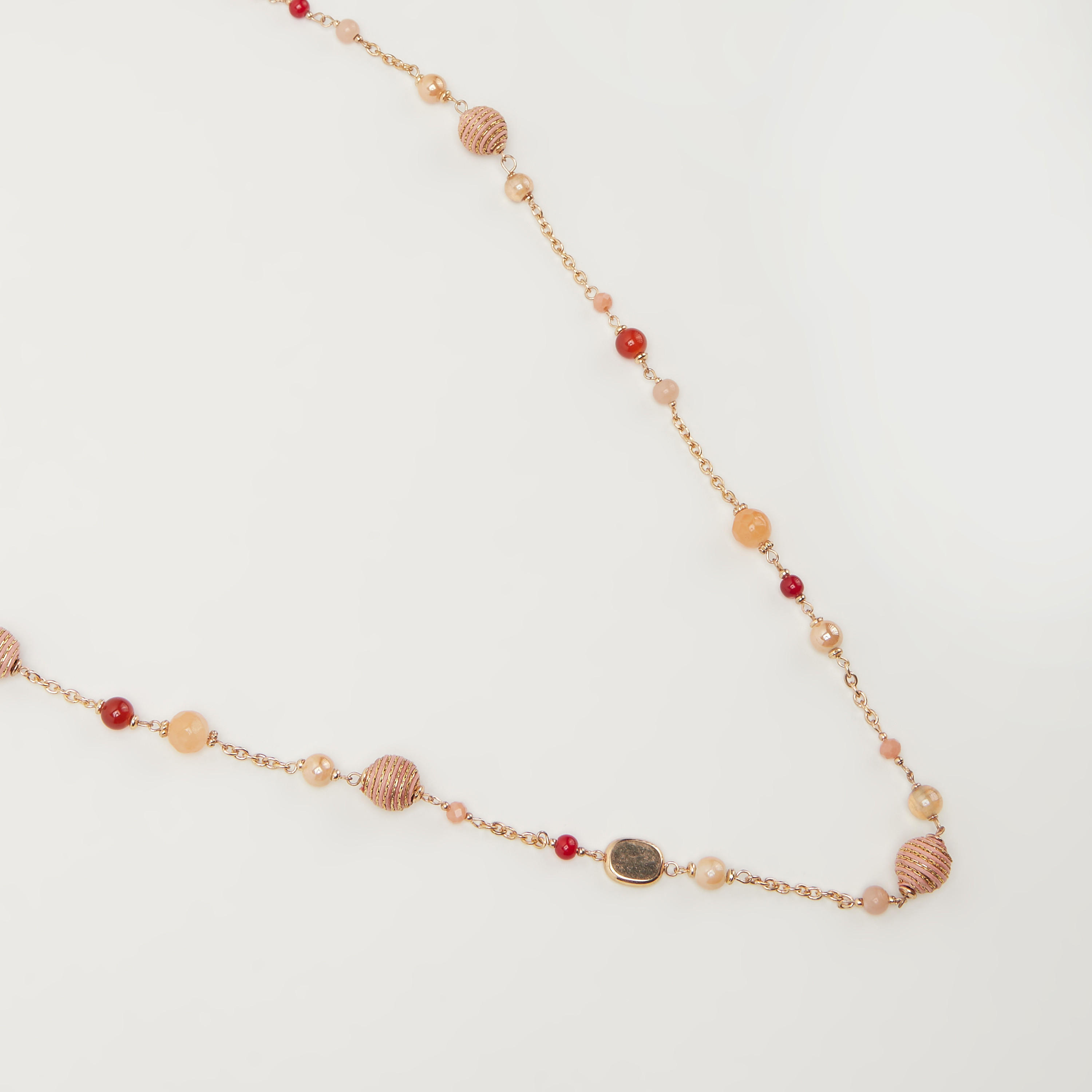 Embellished Metallic Necklace with Lobster Clasp-women-watchesandjewellery-jewellery-necklacesandpendants-image-1