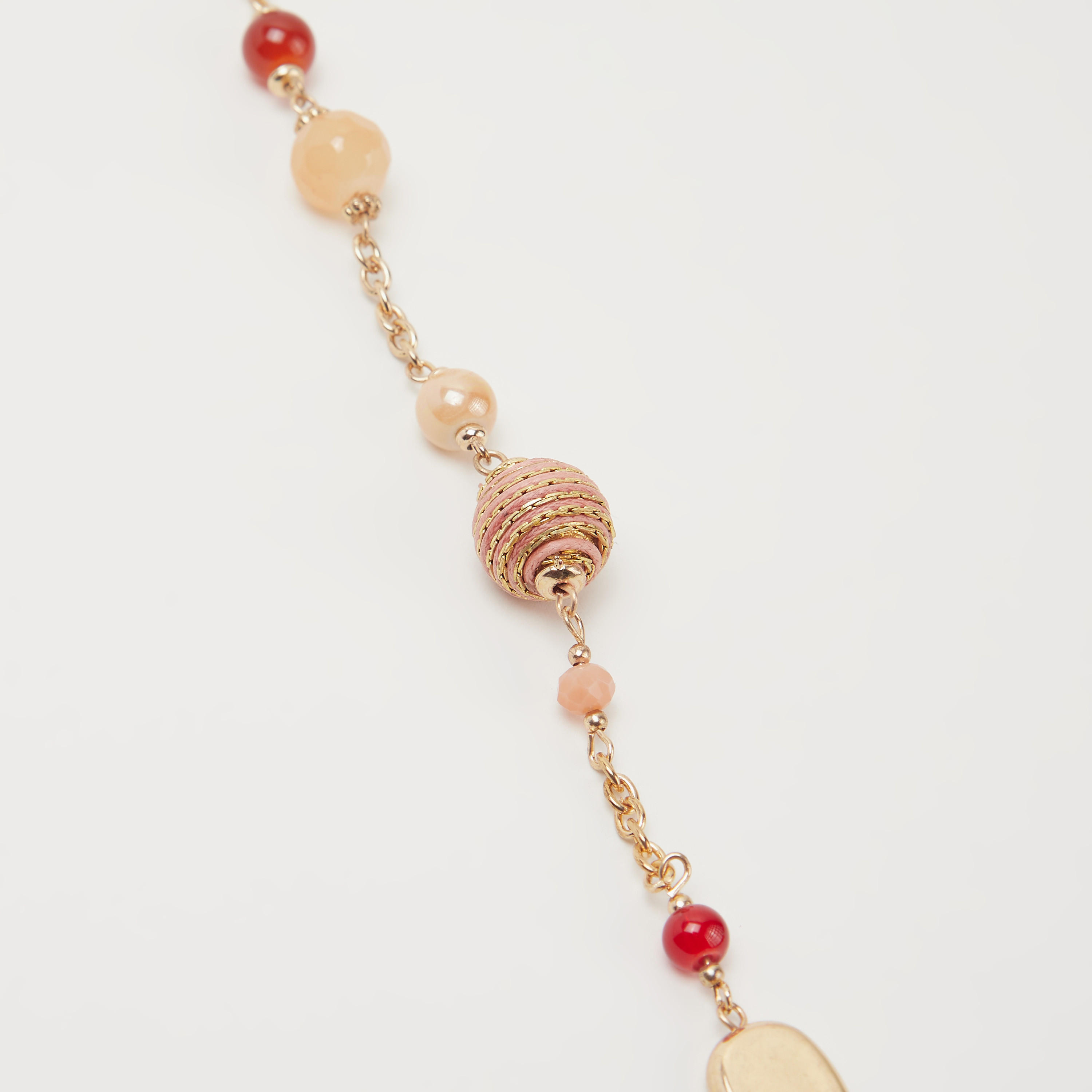 Embellished Metallic Necklace with Lobster Clasp-women-watchesandjewellery-jewellery-necklacesandpendants-image-3