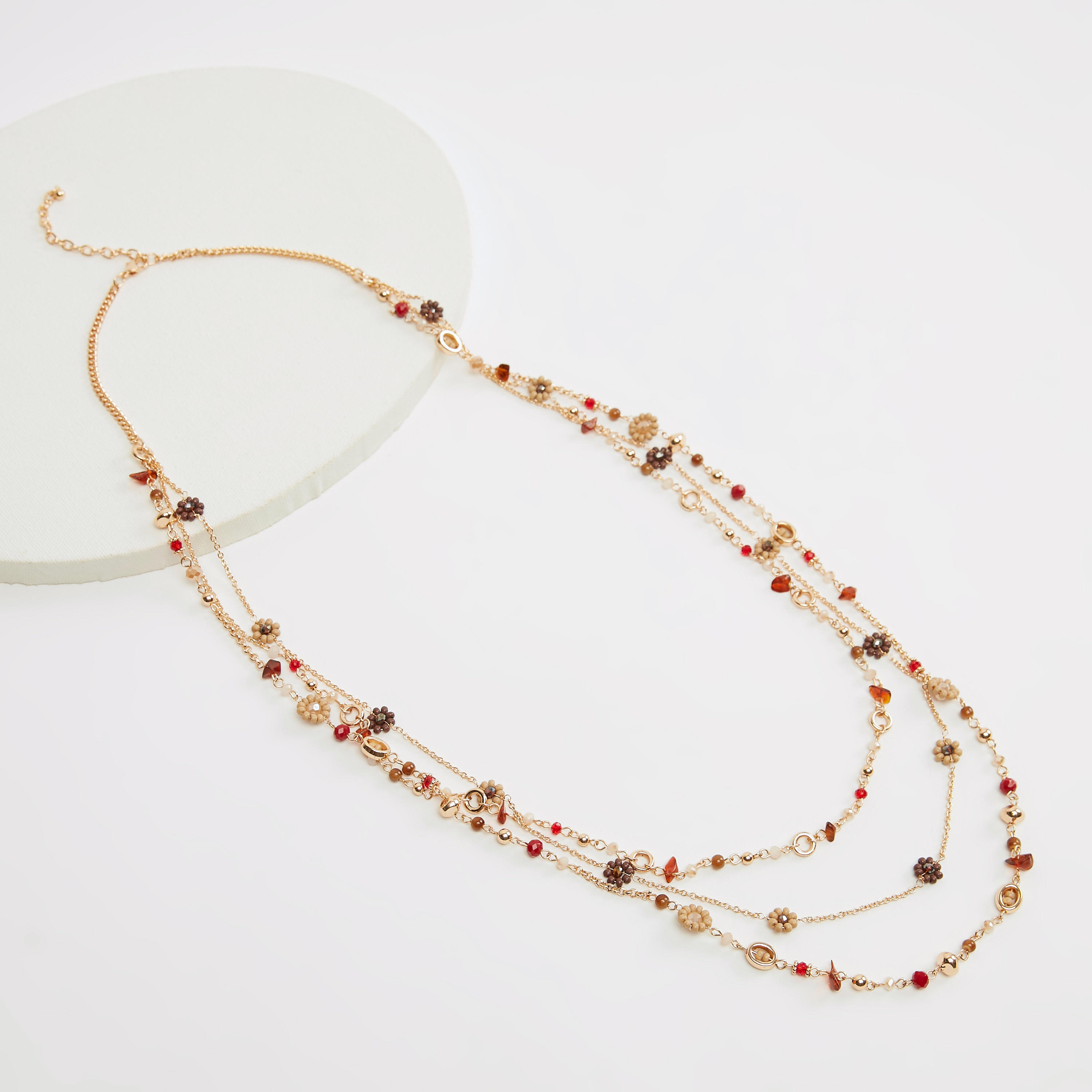 عقد مزين متعدد الطبقات-women-watchesandjewellery-jewellery-necklacesandpendants-image-1