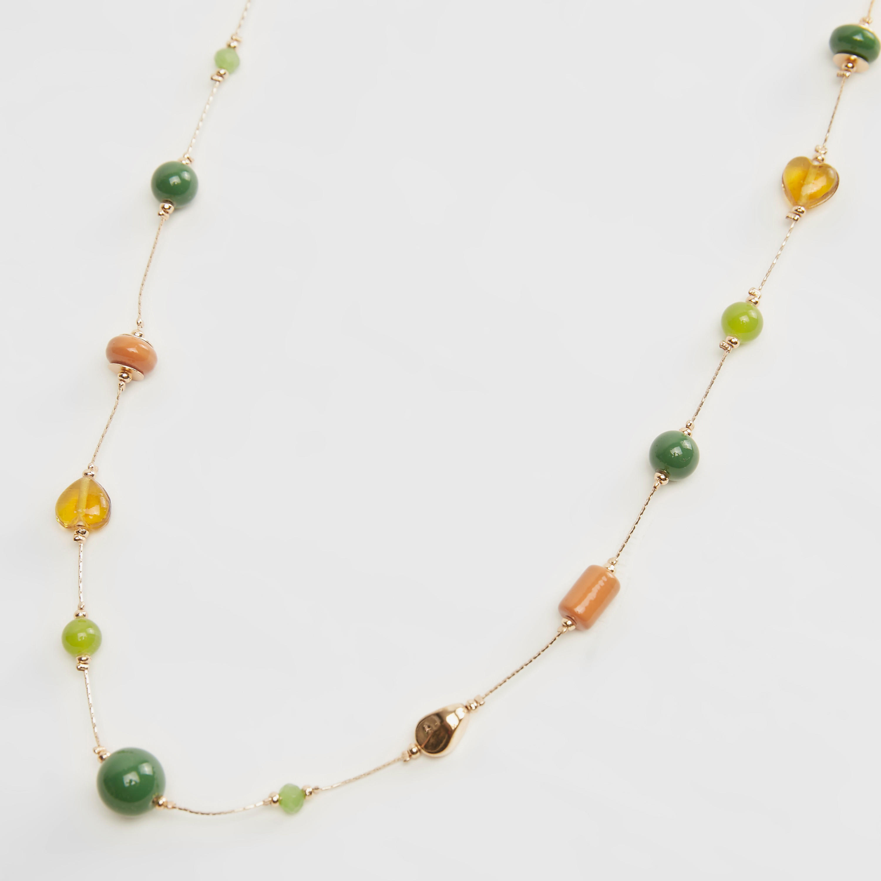 Beaded Metal Necklace-women-watchesandjewellery-jewellery-necklacesandpendants-image-3