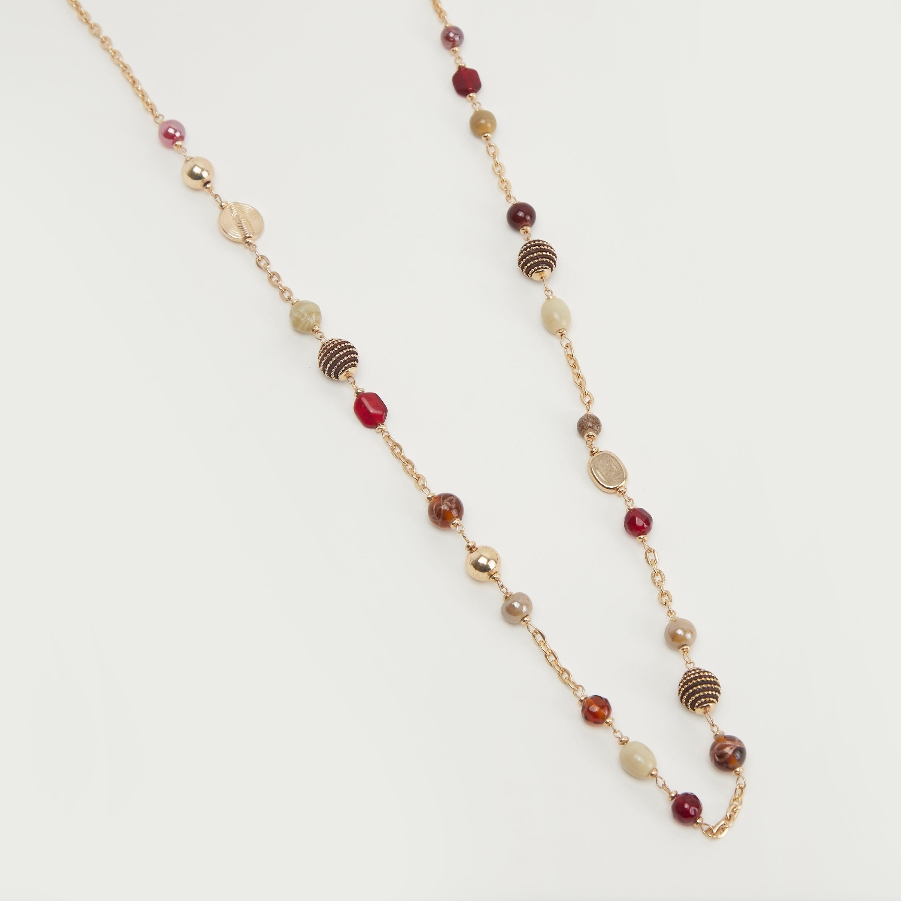 قلادة سلسلة مزينة بالخرز-women-watchesandjewellery-jewellery-necklacesandpendants-image-5