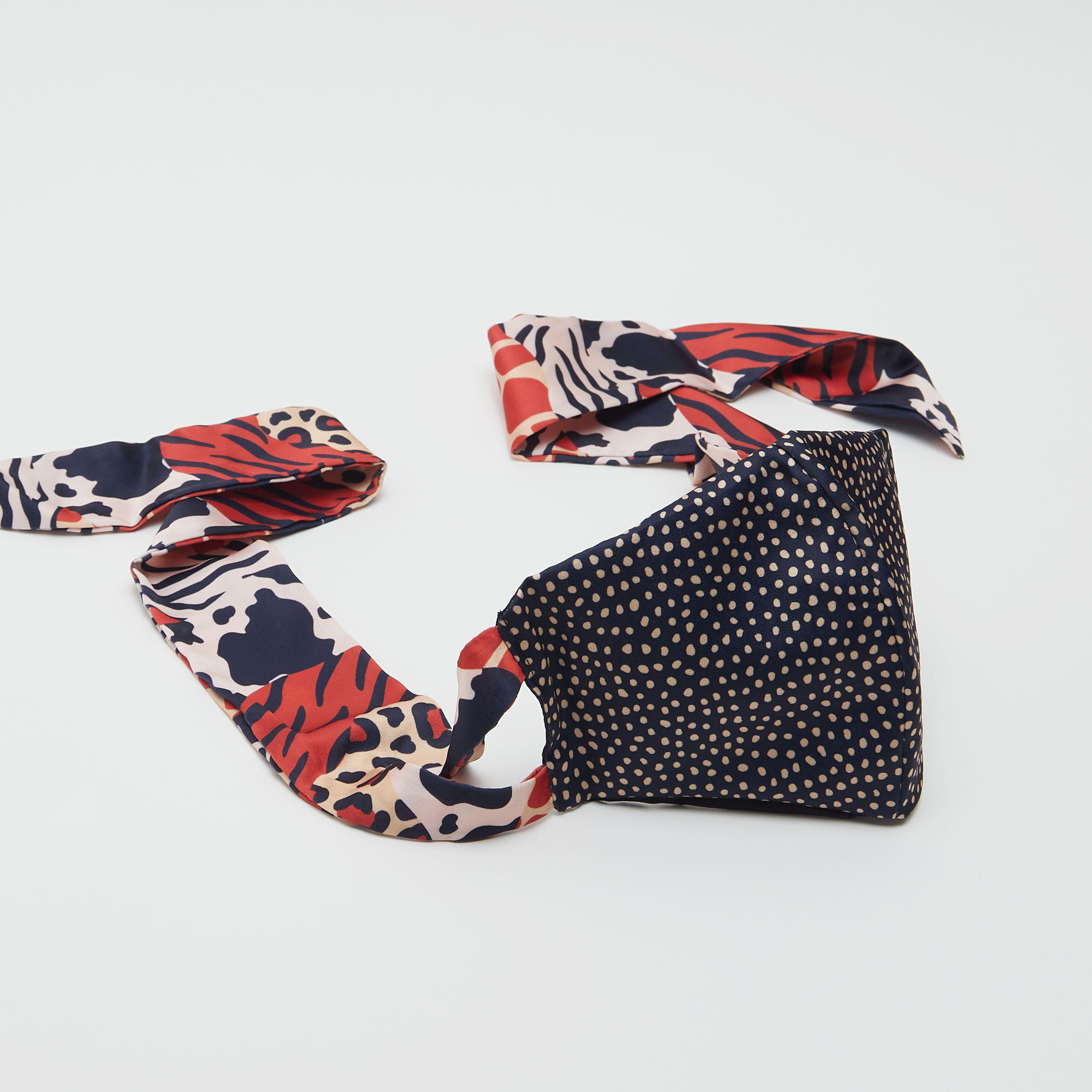 Printed Face Mask with Tie-Ups-women-clothingaccessories-fashionmasks-image-1
