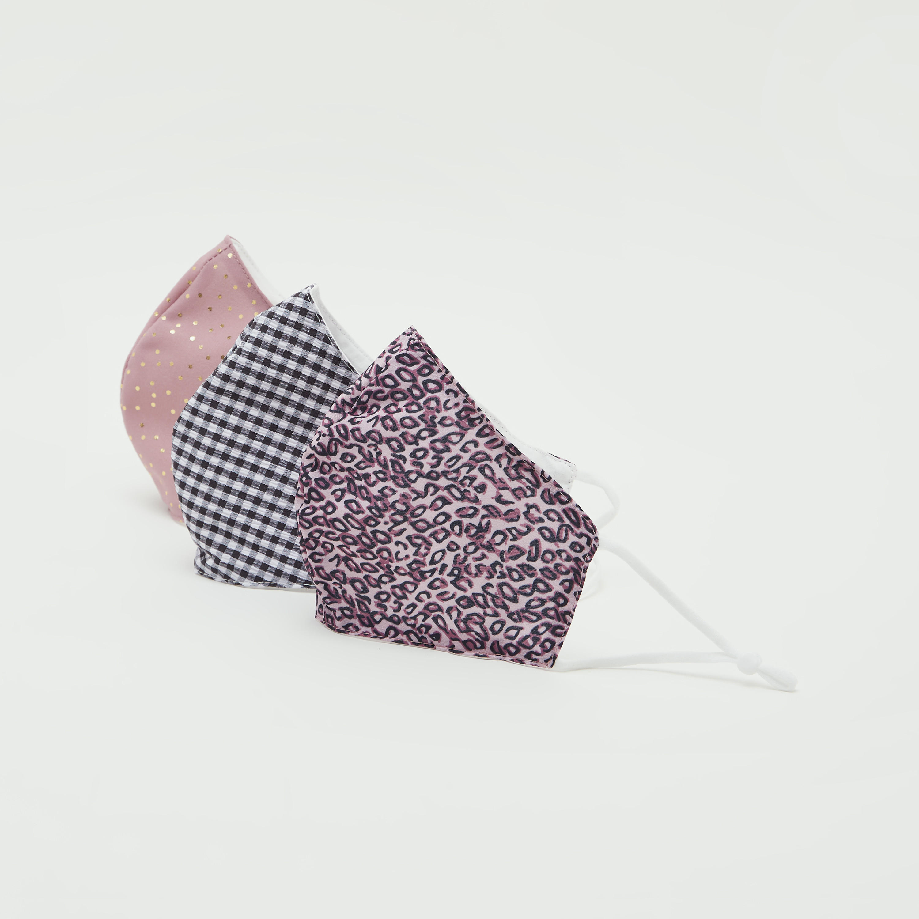 غطاء وجه بطبعات  - طقم من 3 قطع-women-clothingaccessories-fashionmasks-image-1