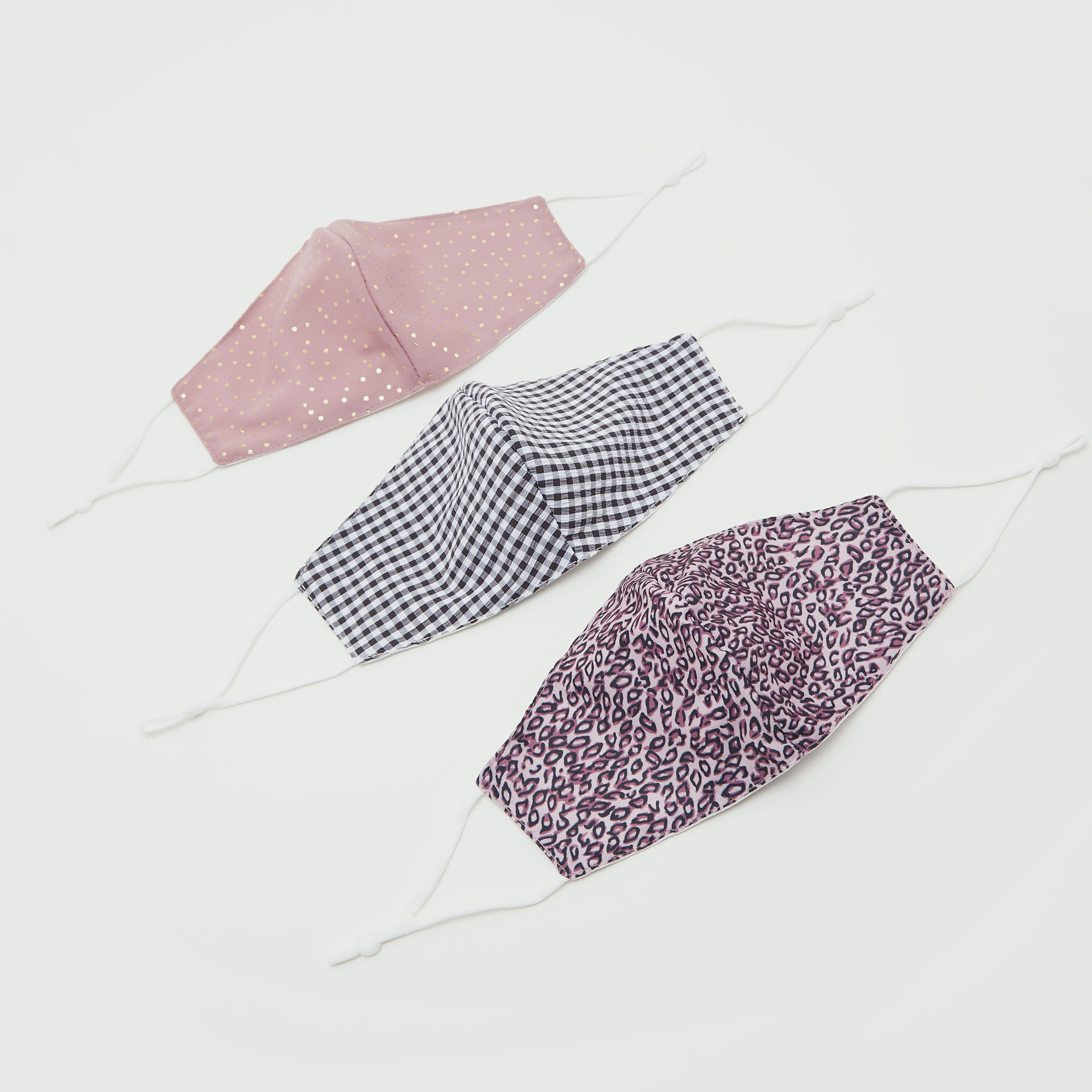 غطاء وجه بطبعات  - طقم من 3 قطع-women-clothingaccessories-fashionmasks-image-2
