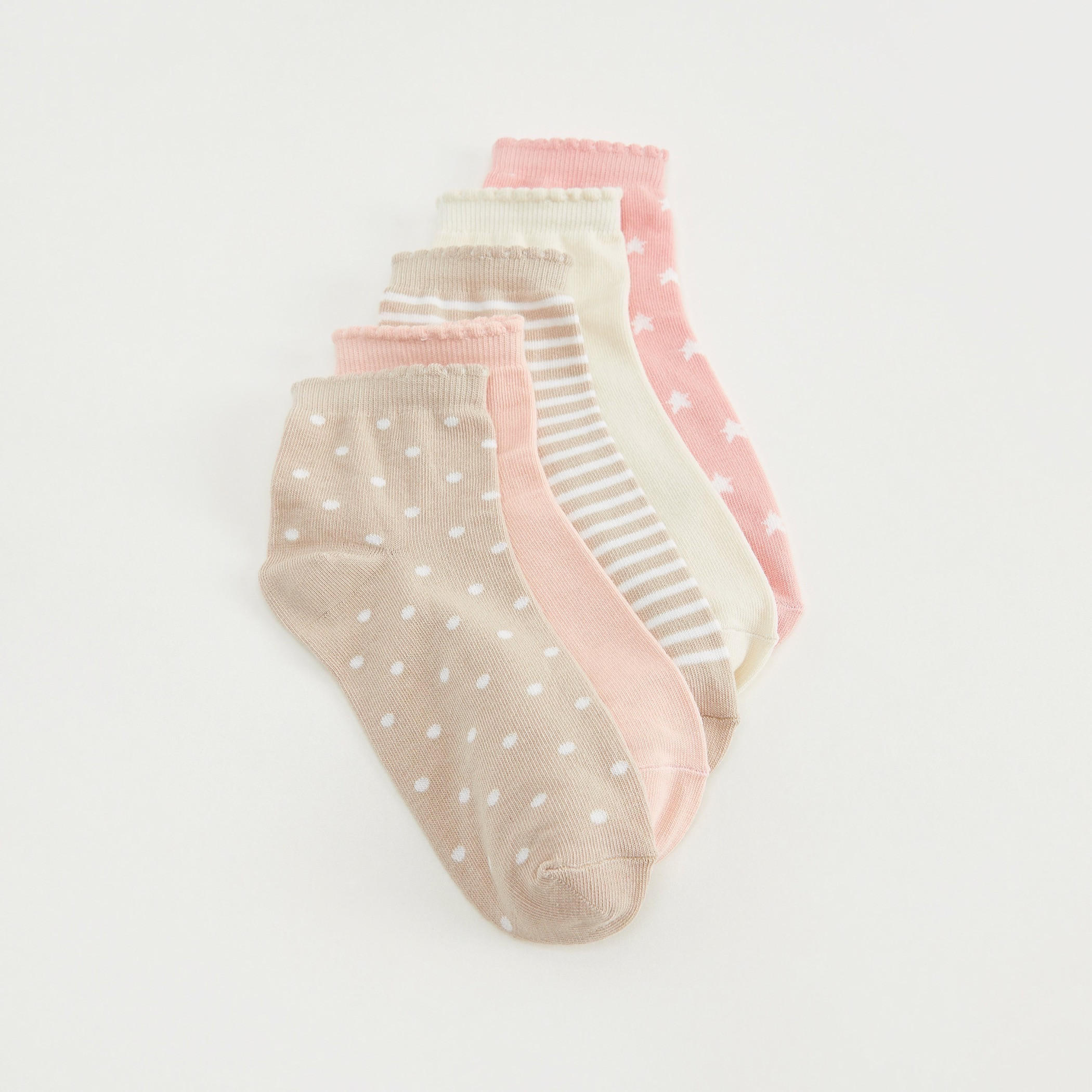 جوارب متنوعة بطول الكاحل - طقم من 5-women-socksandstockings-image-2