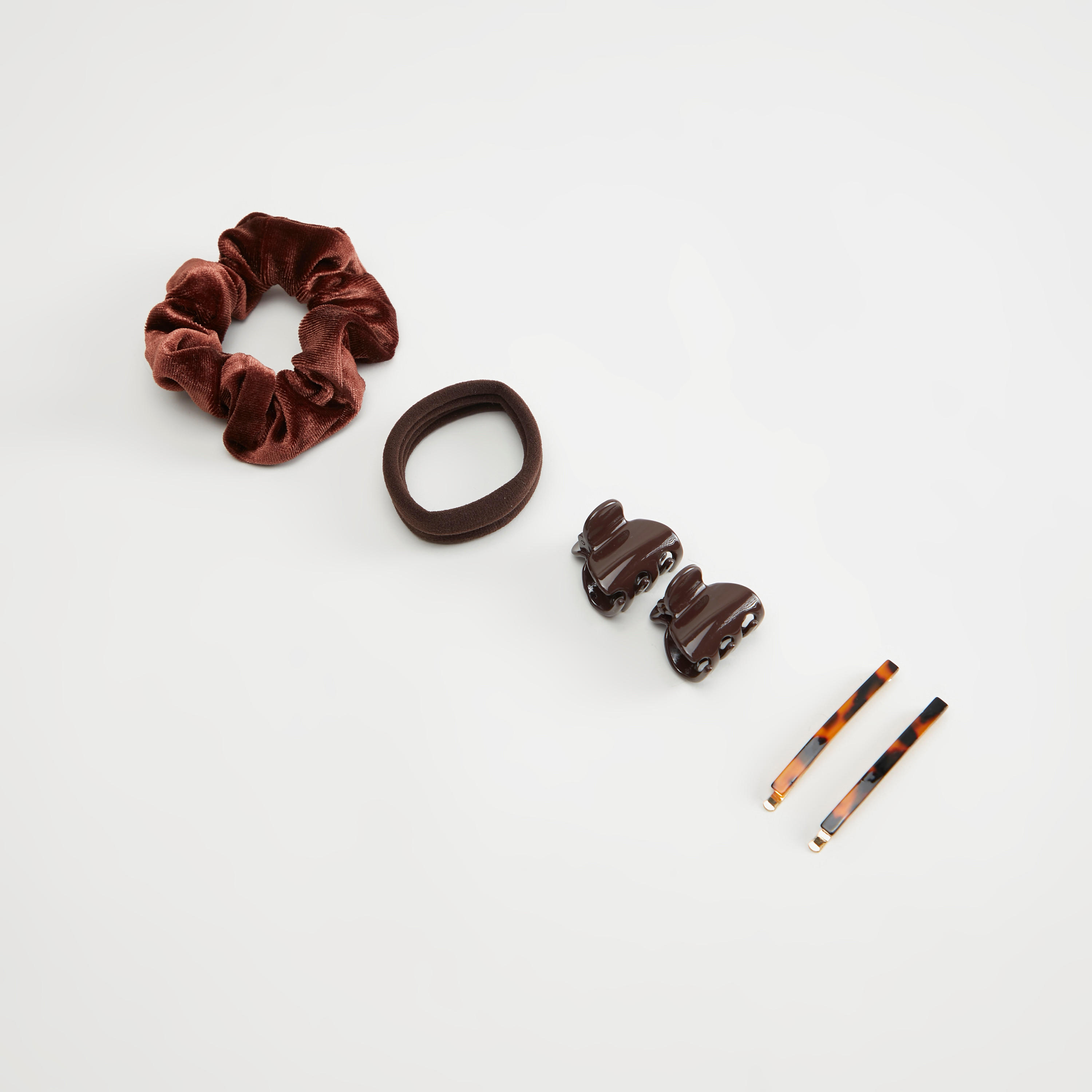 Gloo 7-Piece Hair Tie and Clip Set-women-hairaccessories-image-2