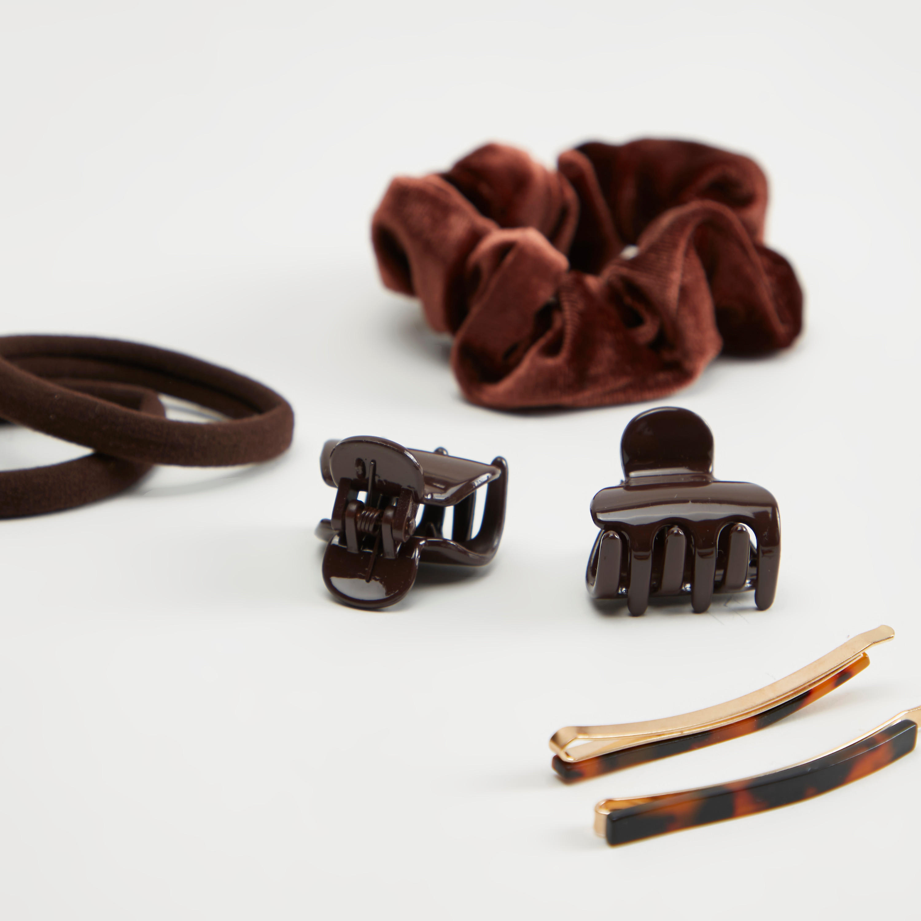 Gloo 7-Piece Hair Tie and Clip Set-women-hairaccessories-image-3