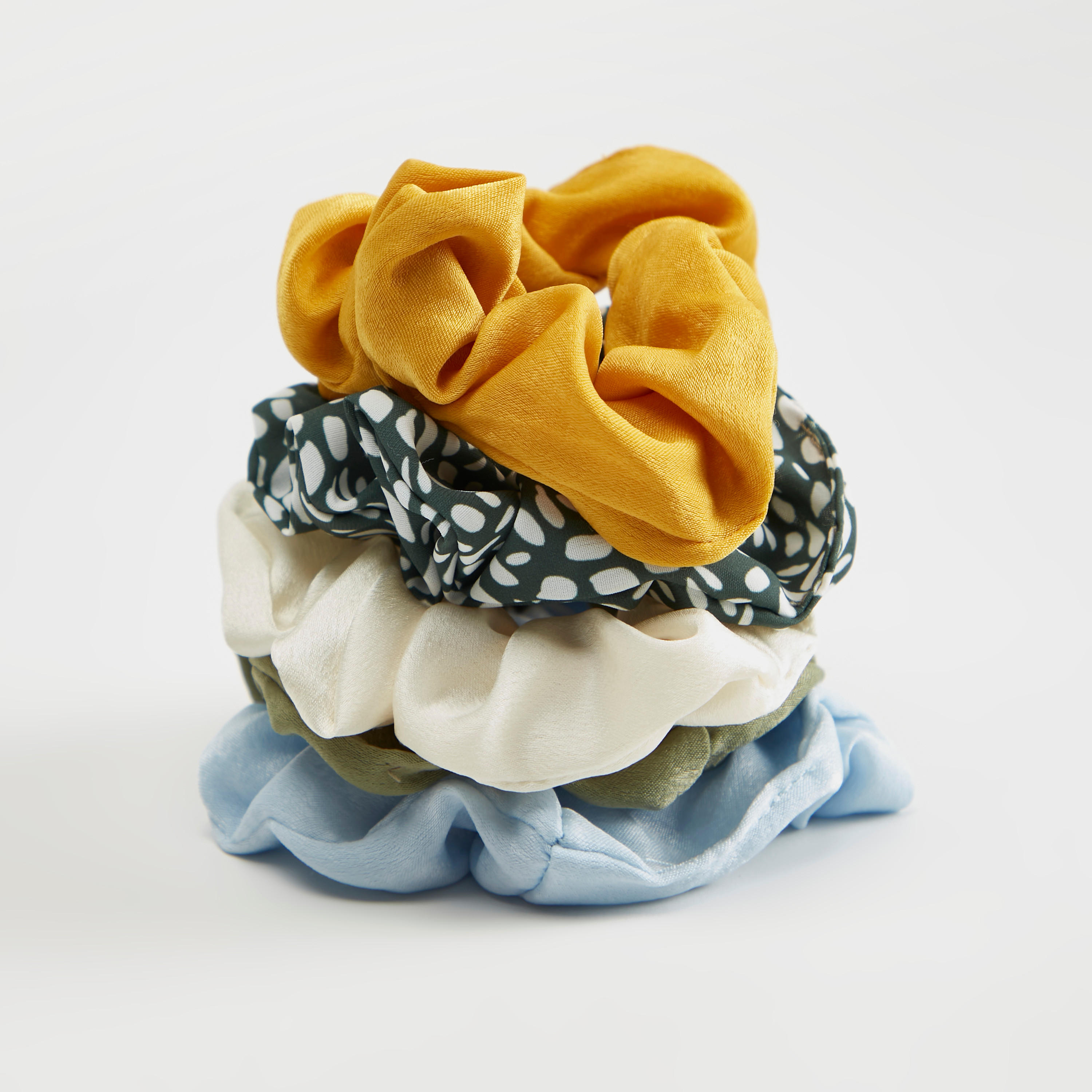 Set of 5 - Gloo Assorted Scrunchie-women-hairaccessories-image-1