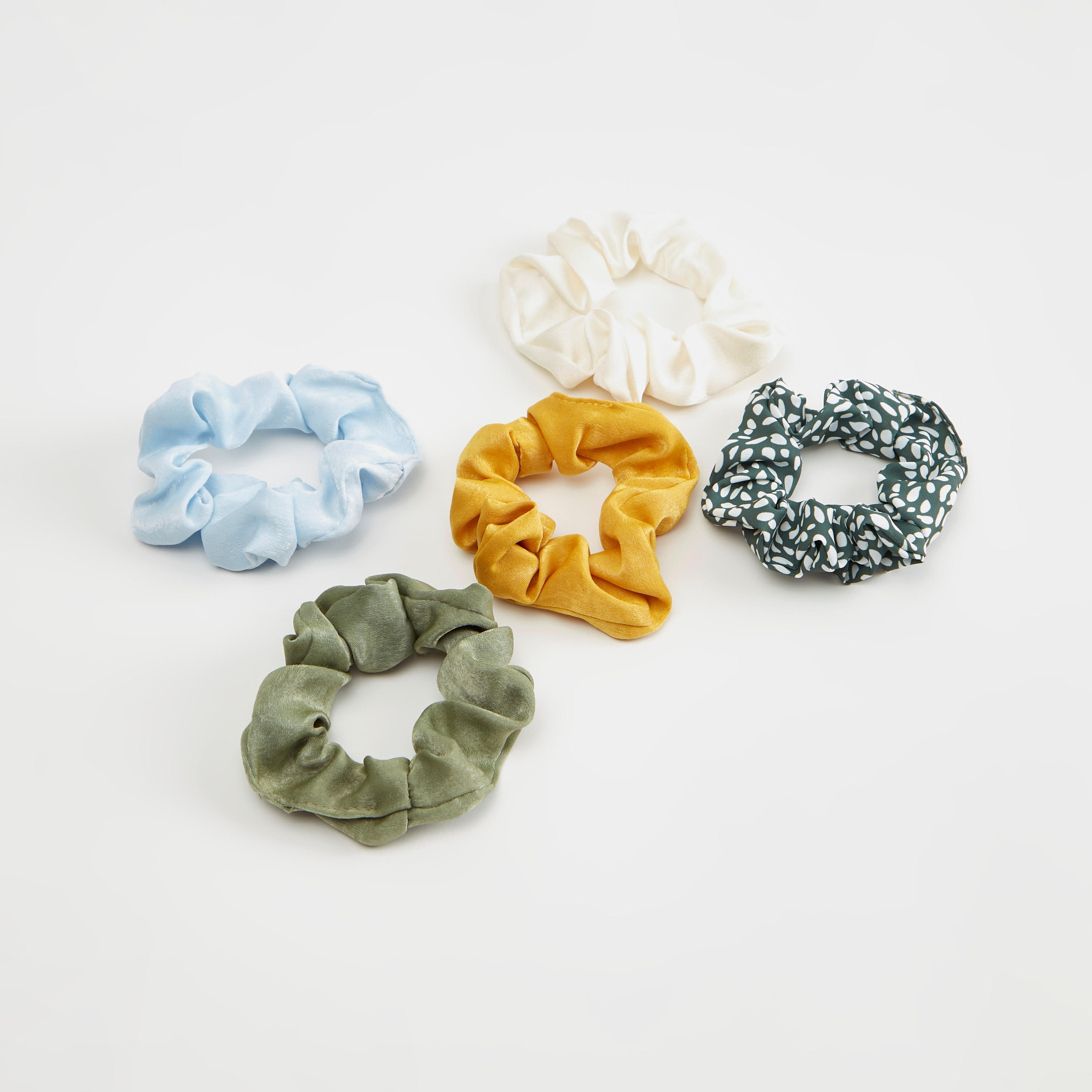 Set of 5 - Gloo Assorted Scrunchie-women-hairaccessories-image-2