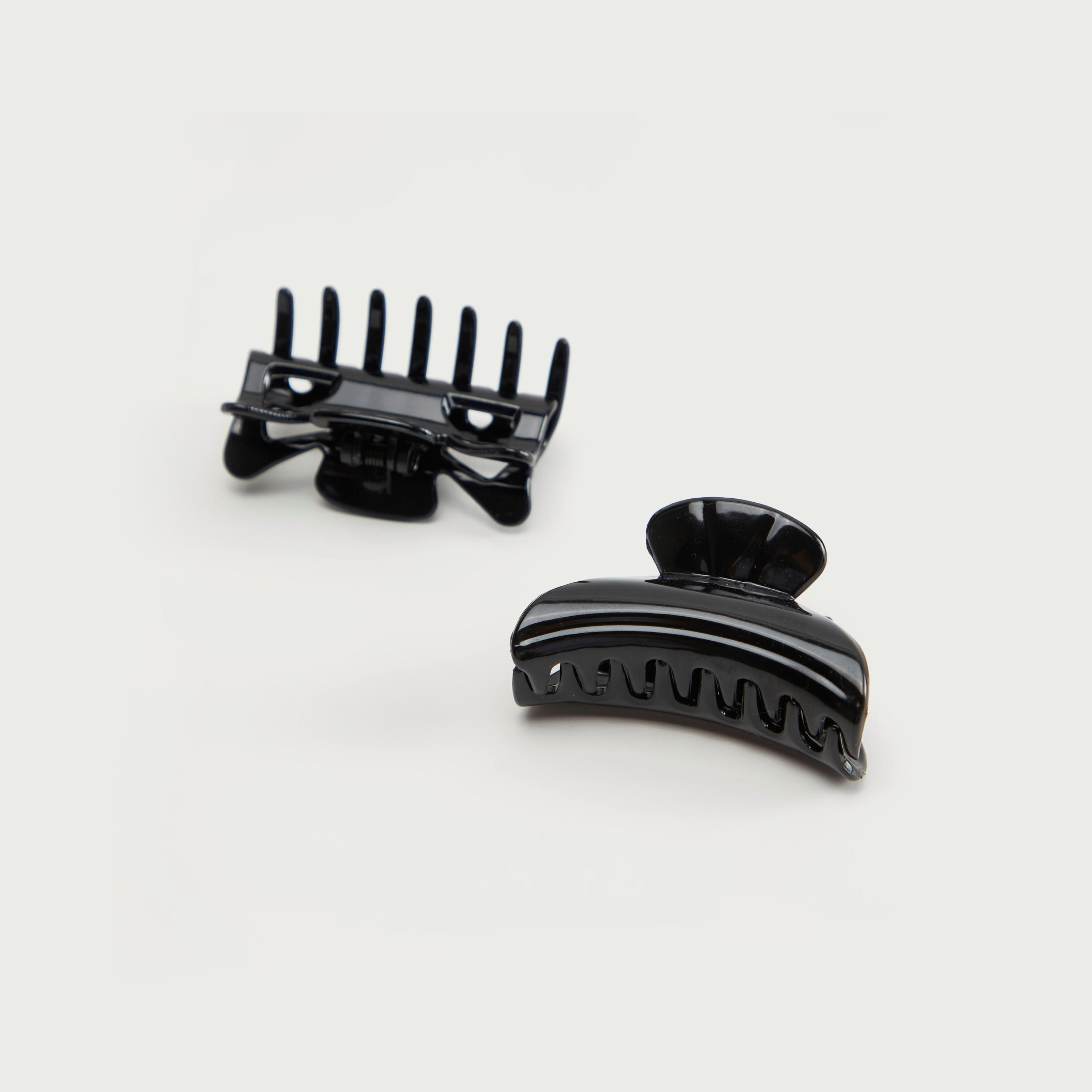 مشابك شعر سادة من جلوو - طقم من قطعتين-women-hairaccessories-clips-image-1