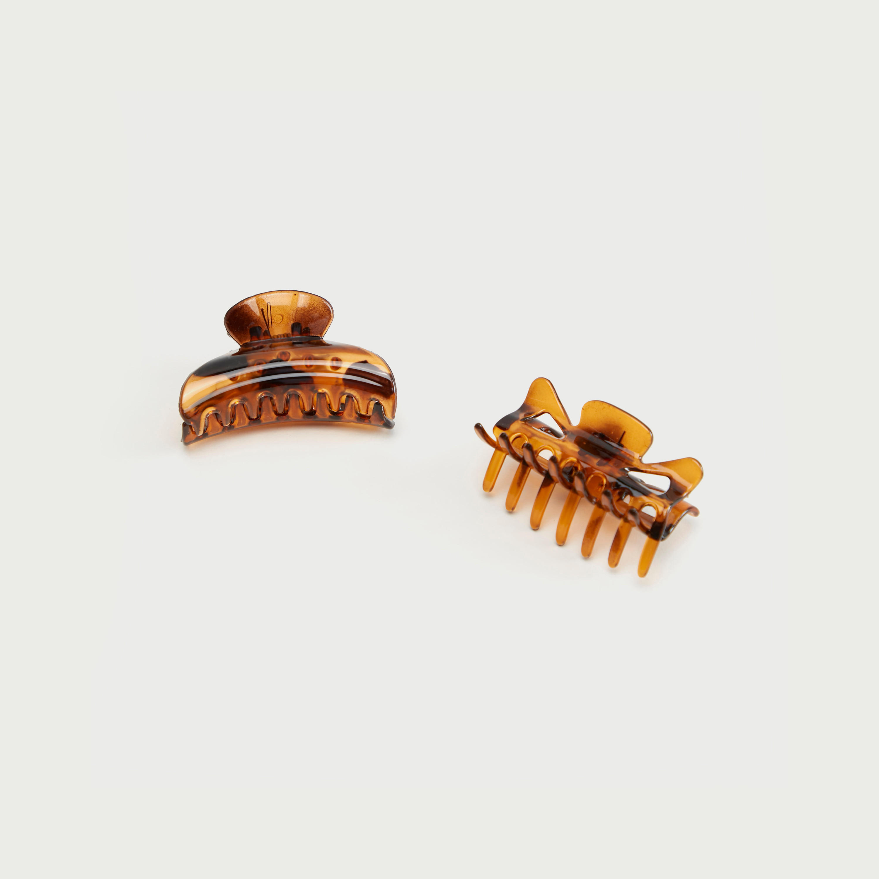 Set of 2 - Animal Print Hair Claw Clip-women-hairaccessories-clips-image-1