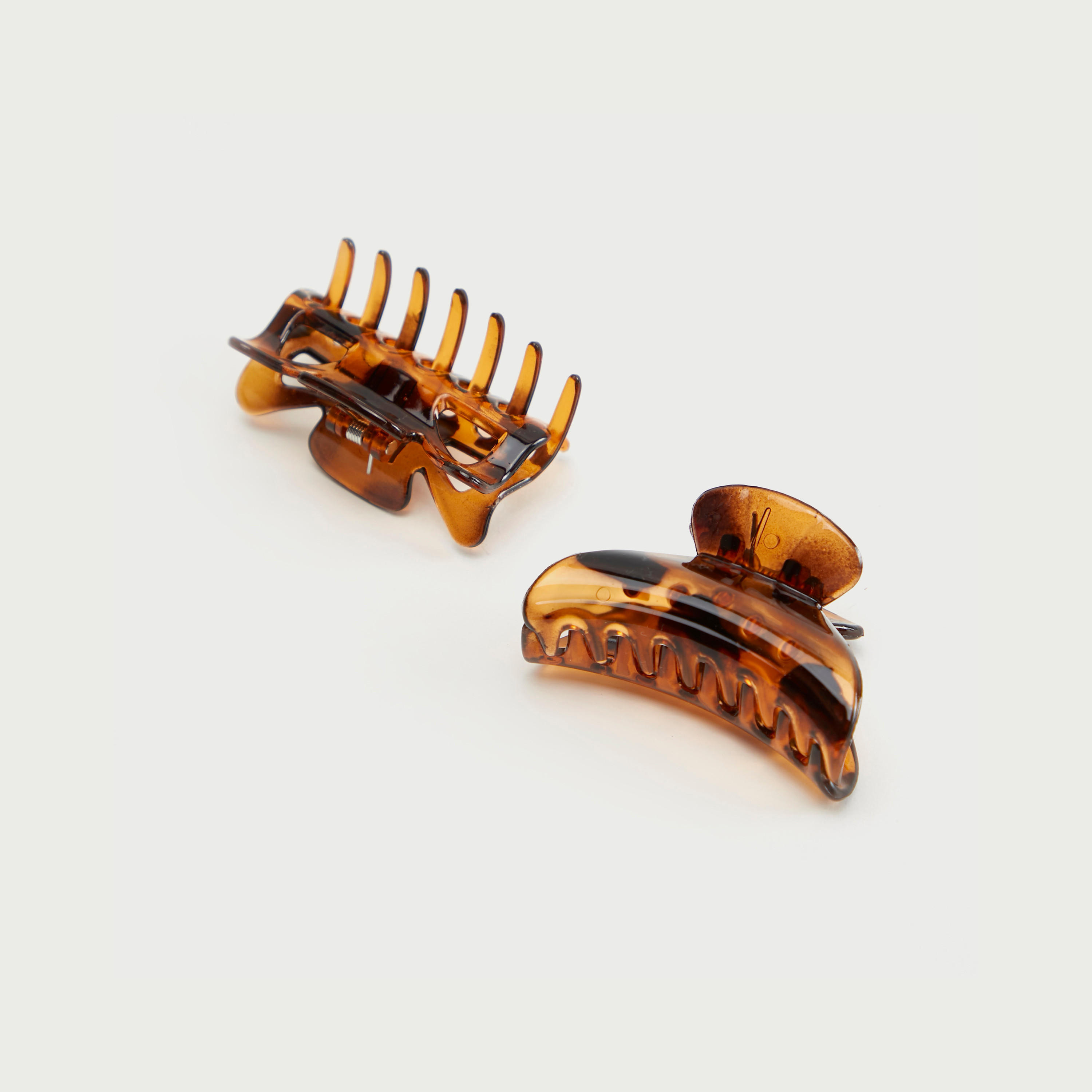 Set of 2 - Animal Print Hair Claw Clip-women-hairaccessories-clips-image-4