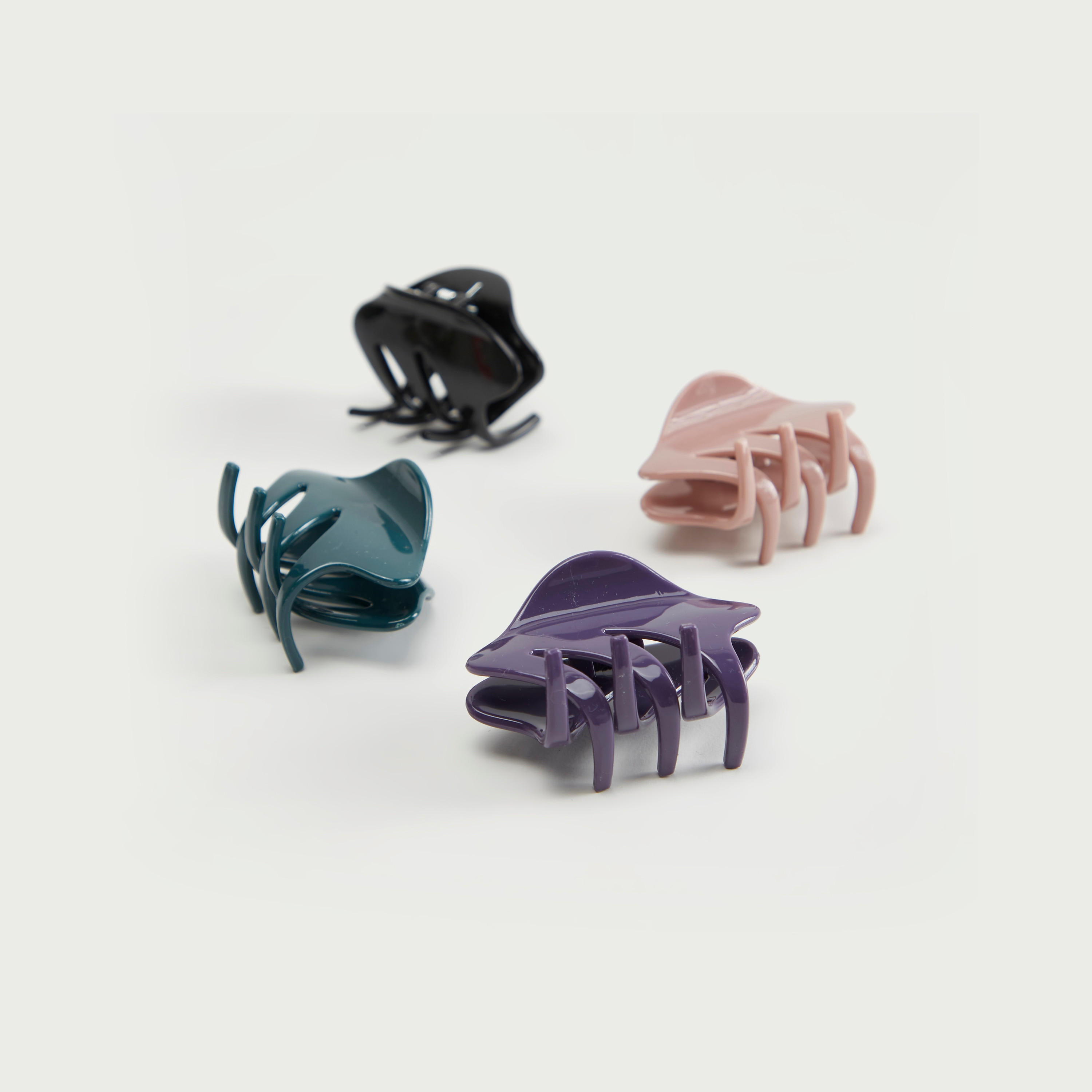 Set of 4 - Gloo Solid Hair Clamp-women-hairaccessories-clamps-image-2