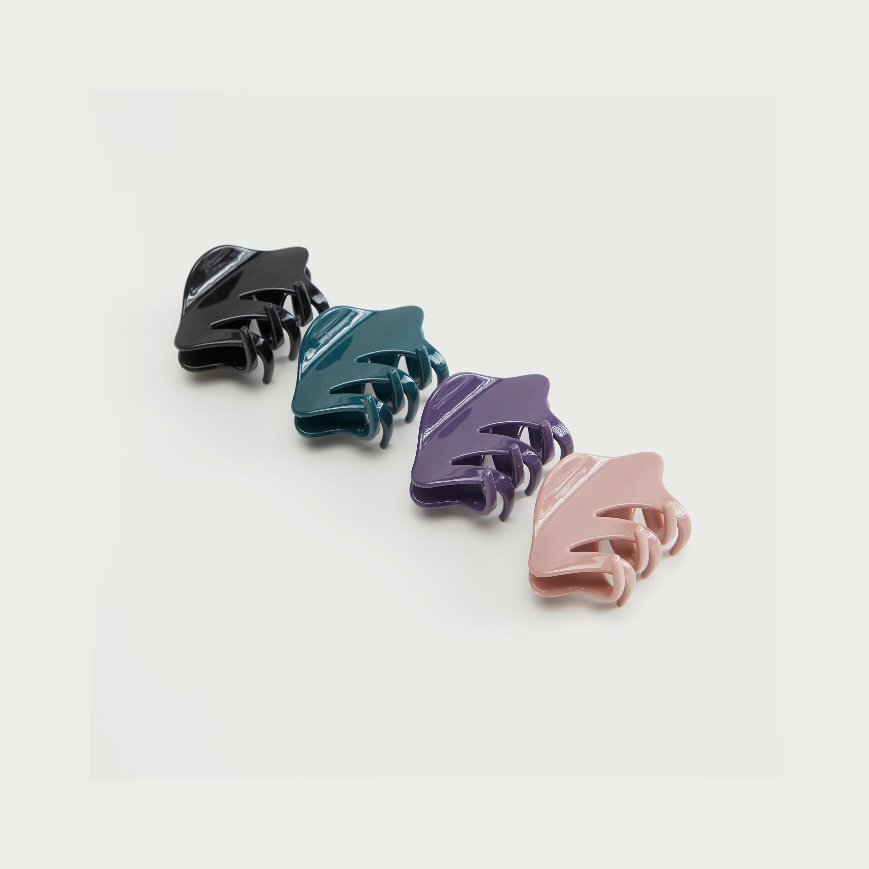 Set of 4 - Gloo Solid Hair Clamp-women-hairaccessories-clamps-image-3