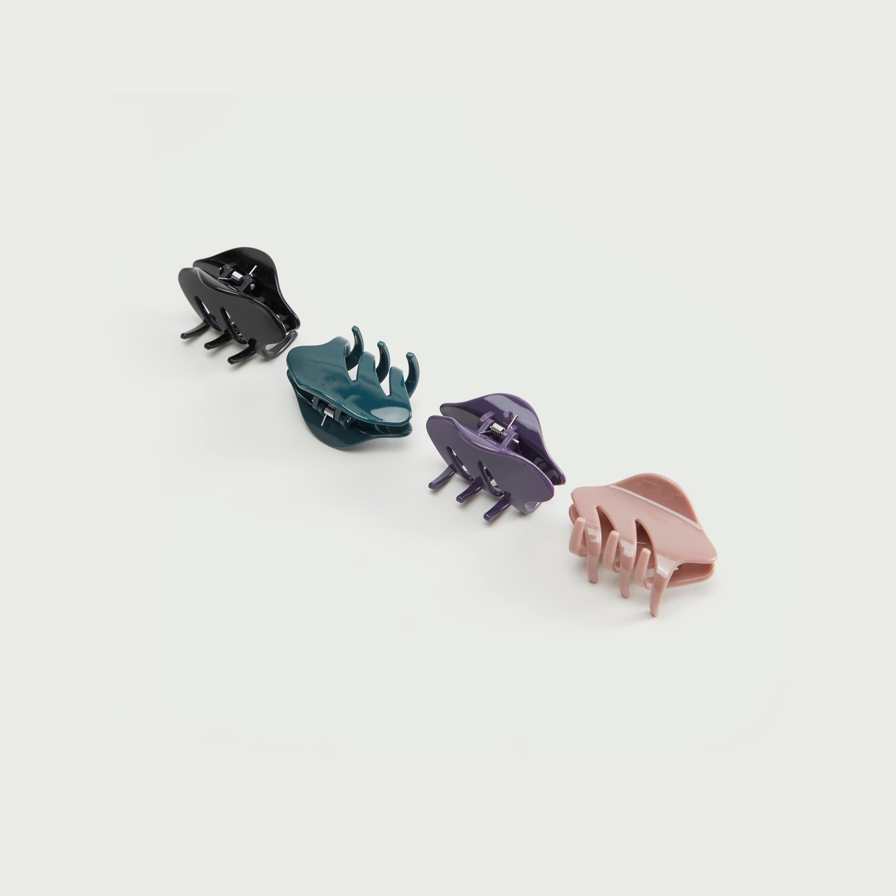 Set of 4 - Gloo Solid Hair Clamp-women-hairaccessories-clamps-image-4